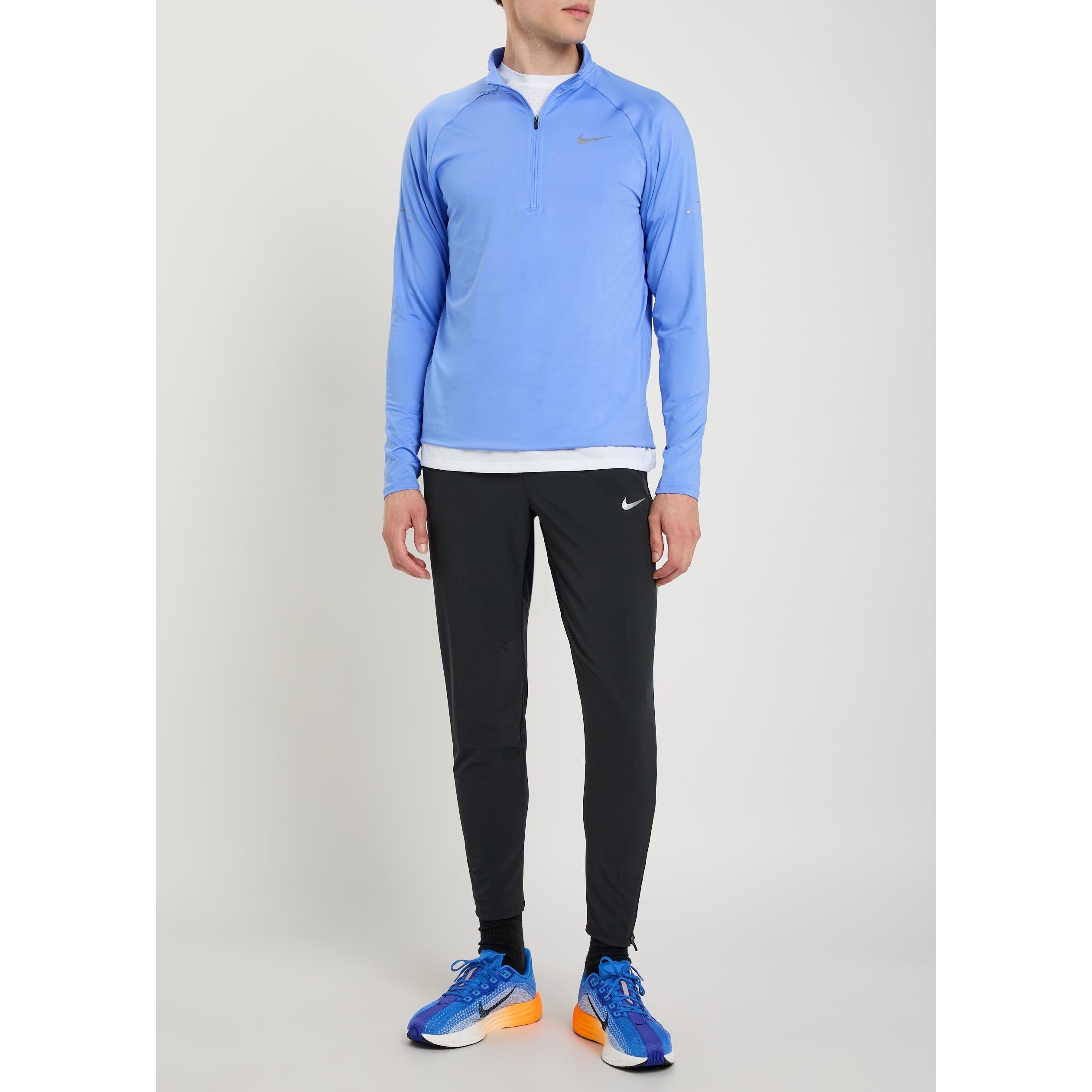 BLUE - Nike - NIKE DRIFIT QZ RUNNING TOP - 5
