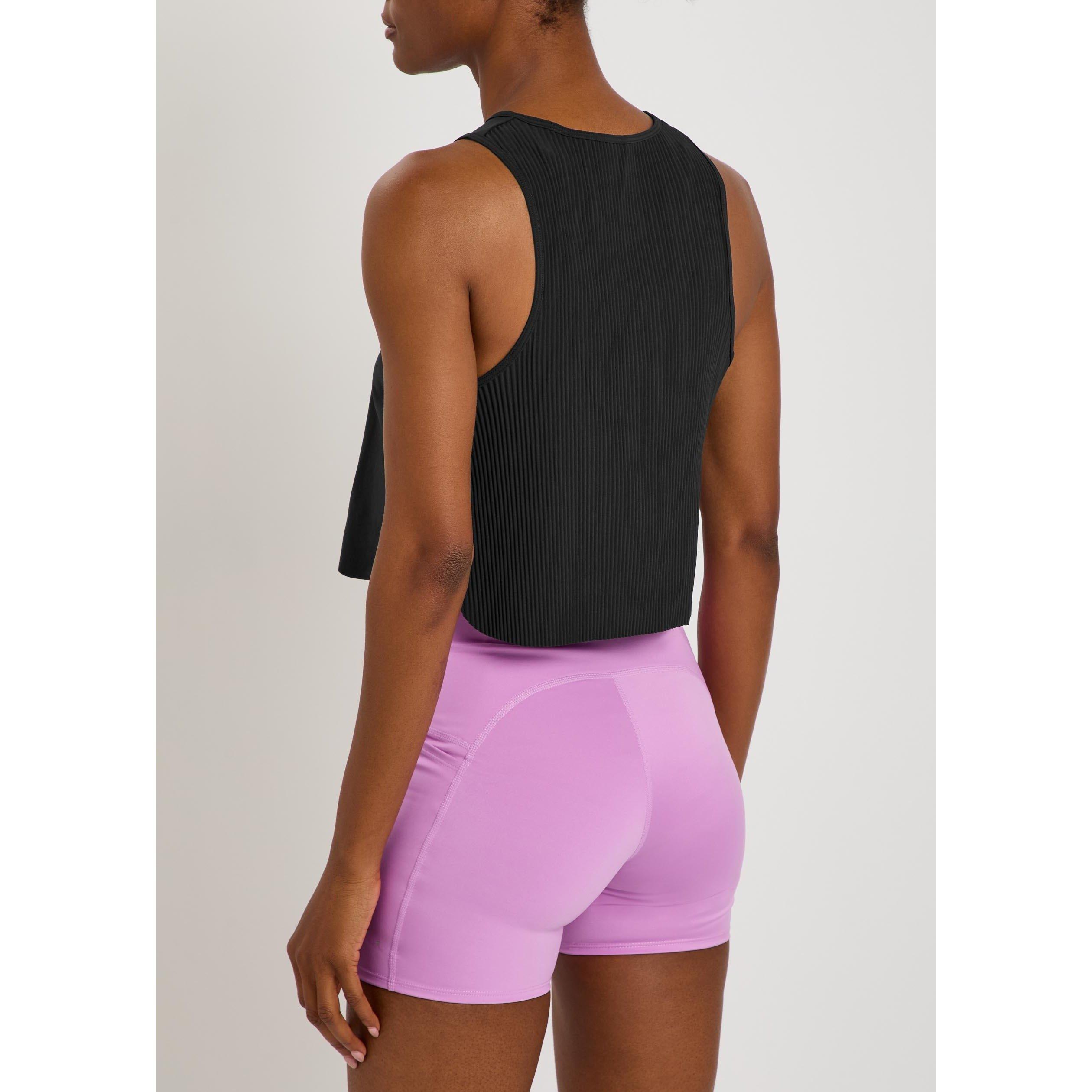 BLACK AND WHITE - Nike - T W NK ARSWFT DFADV CROP TANK - 3
