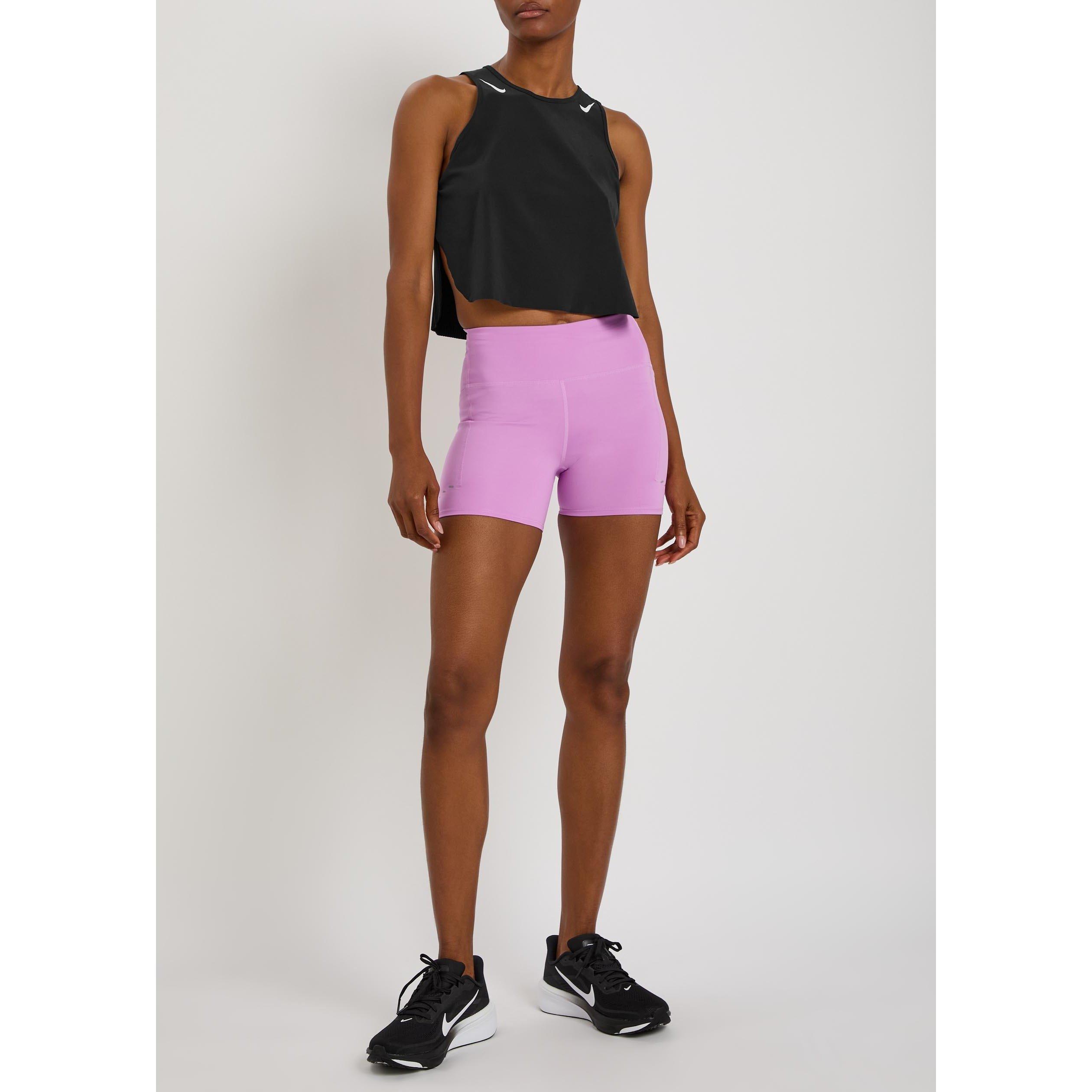 BLACK AND WHITE - Nike - T W NK ARSWFT DFADV CROP TANK - 5