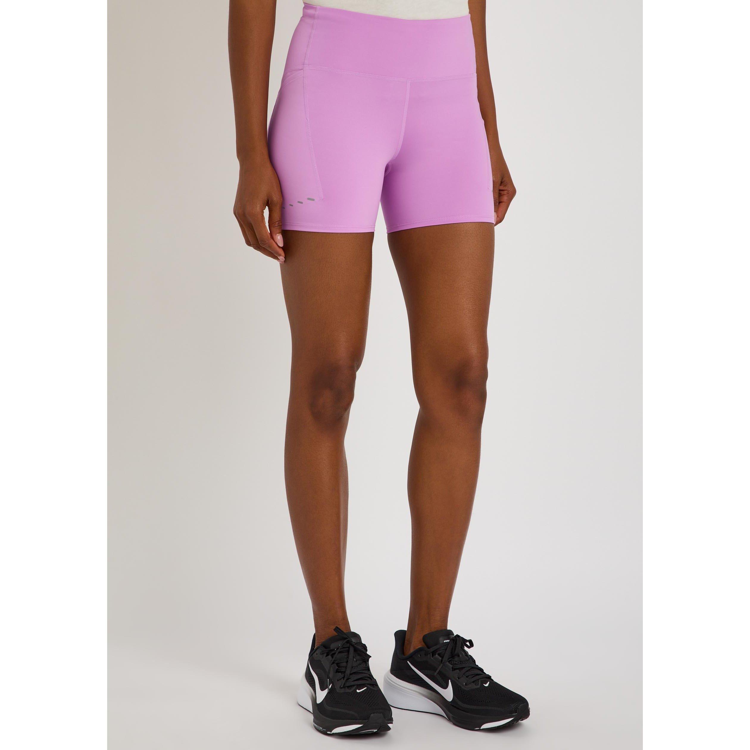 PINK AND OTHER - Nike - S W NK DF SWIFT HR 4IN SHORT - 2