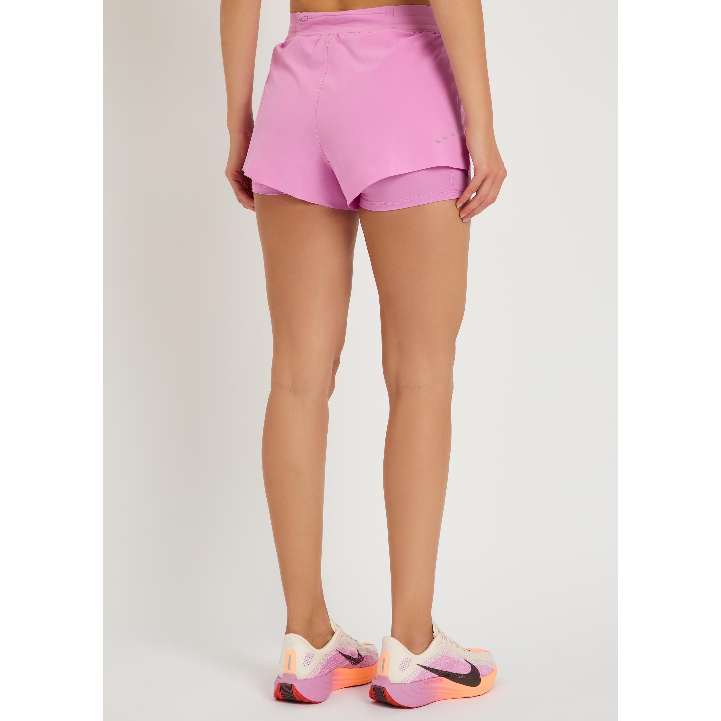 PINK AND OTHER - Nike - S W NK SWIFT DF MR 2N1 SHRT - 3