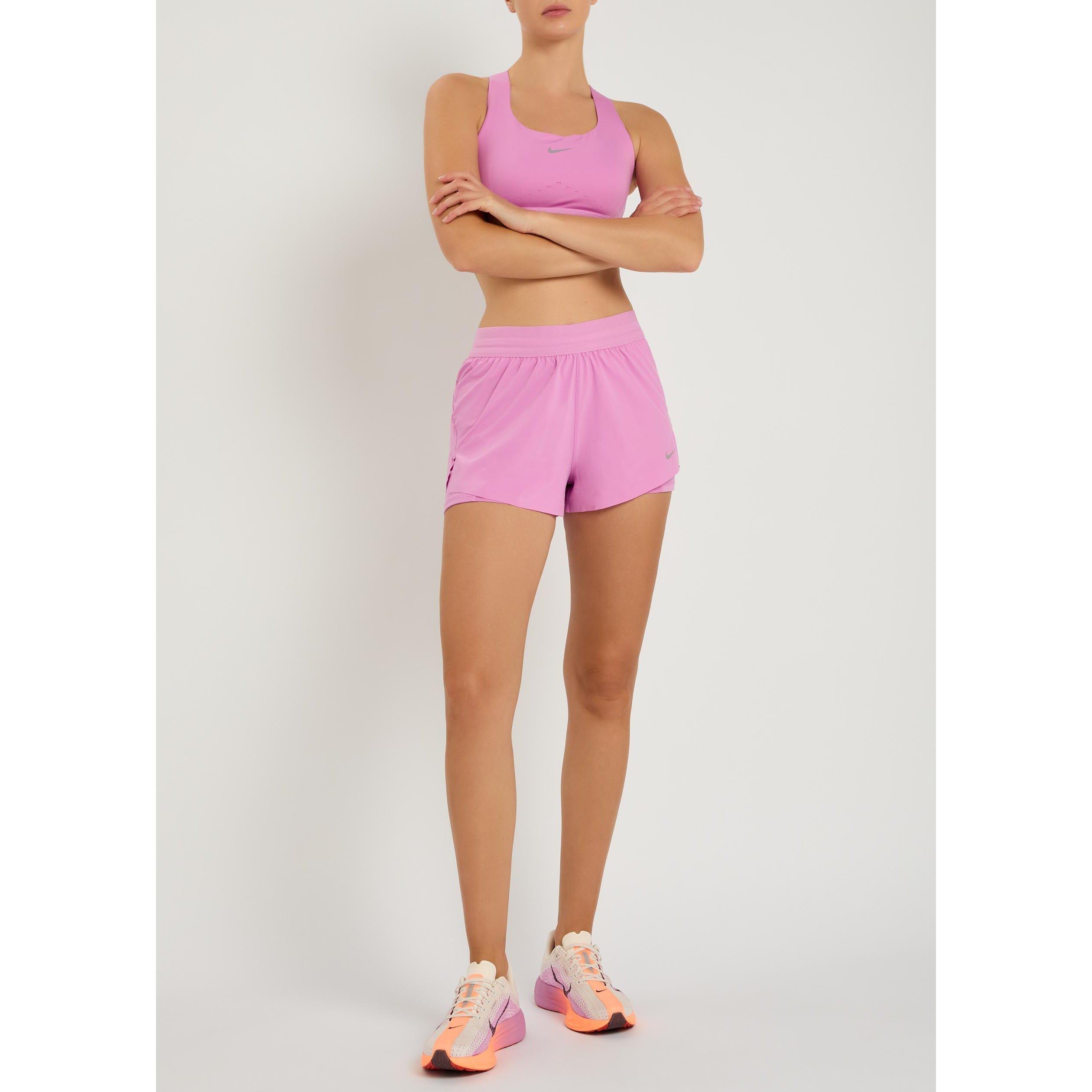 PINK AND OTHER - Nike - S W NK SWIFT DF MR 2N1 SHRT - 5