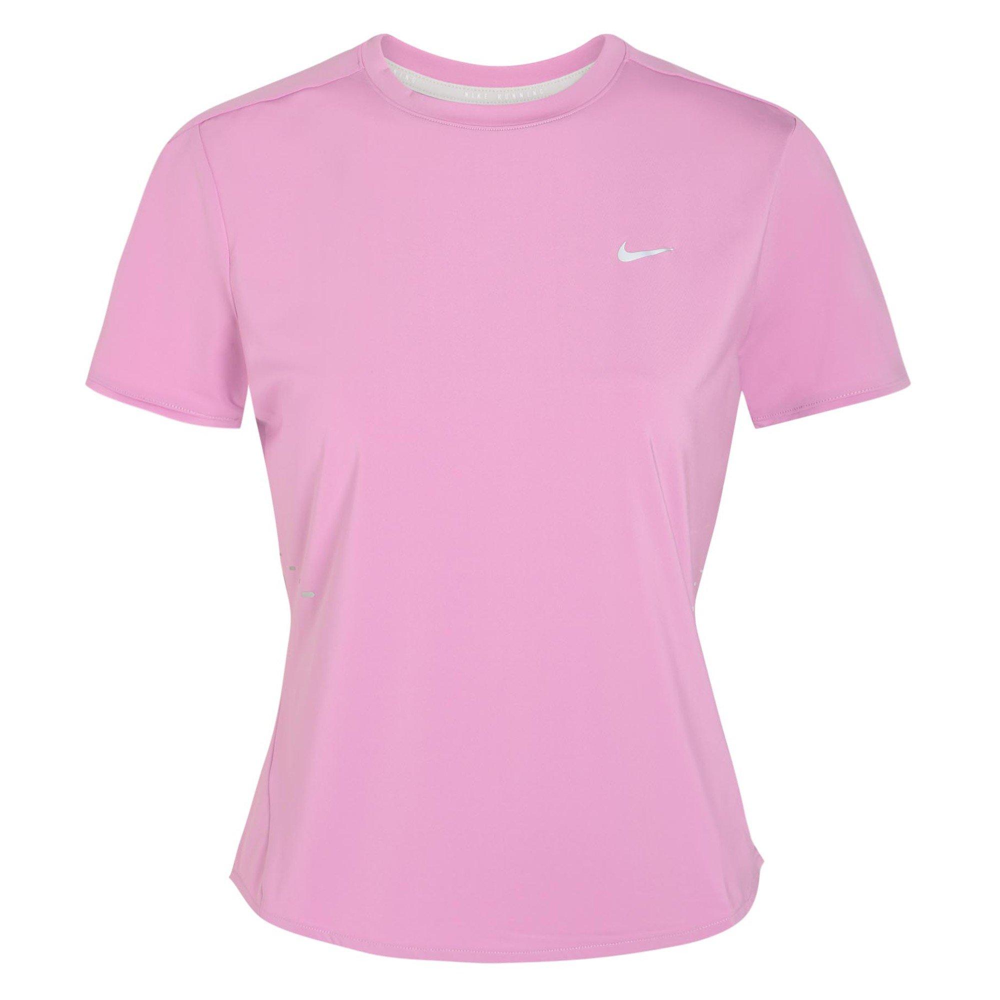 PINK AND OTHER - Nike - B W NK SWIFT DF SS TOP