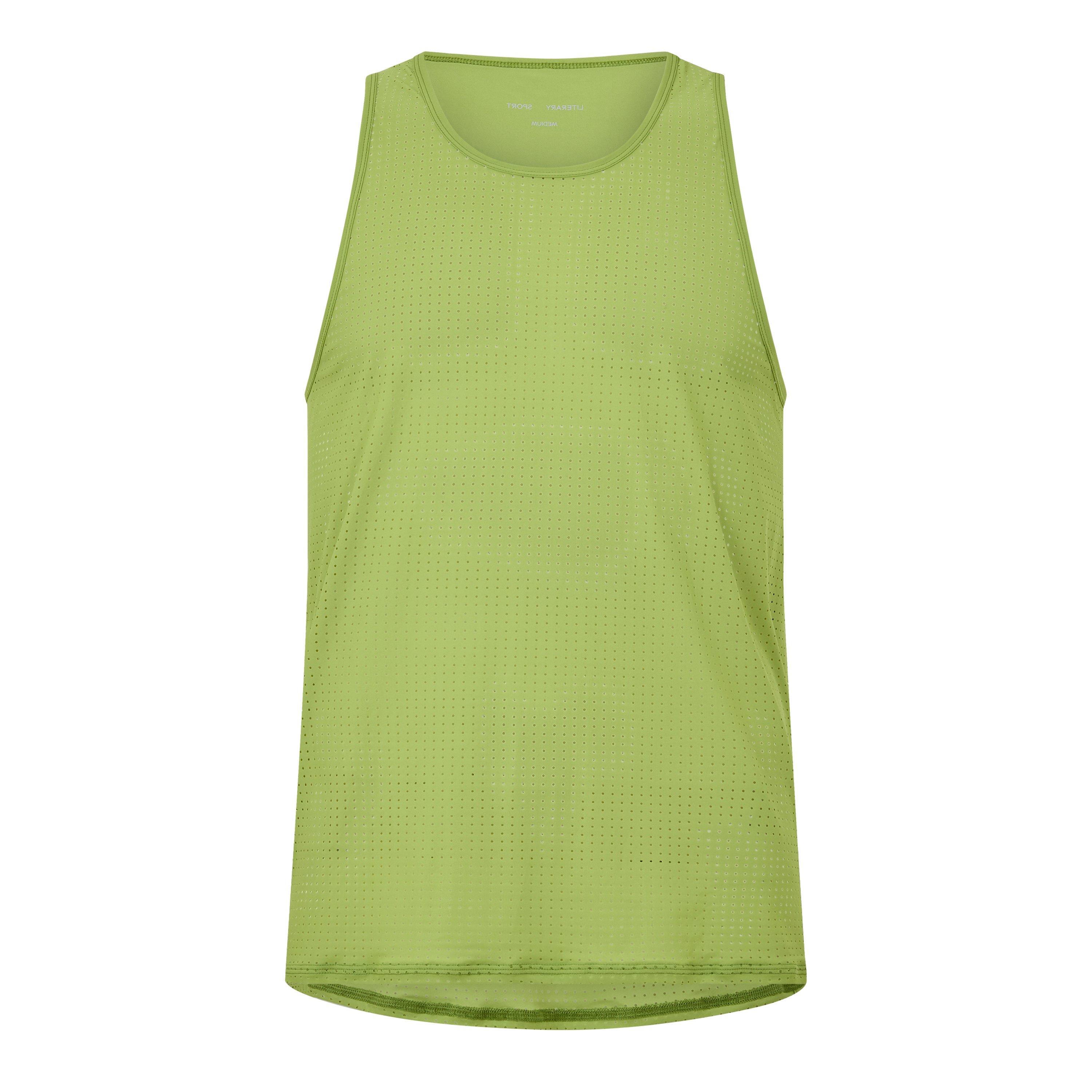 GREEN - Literary Sport - Jude Run Tank - 1