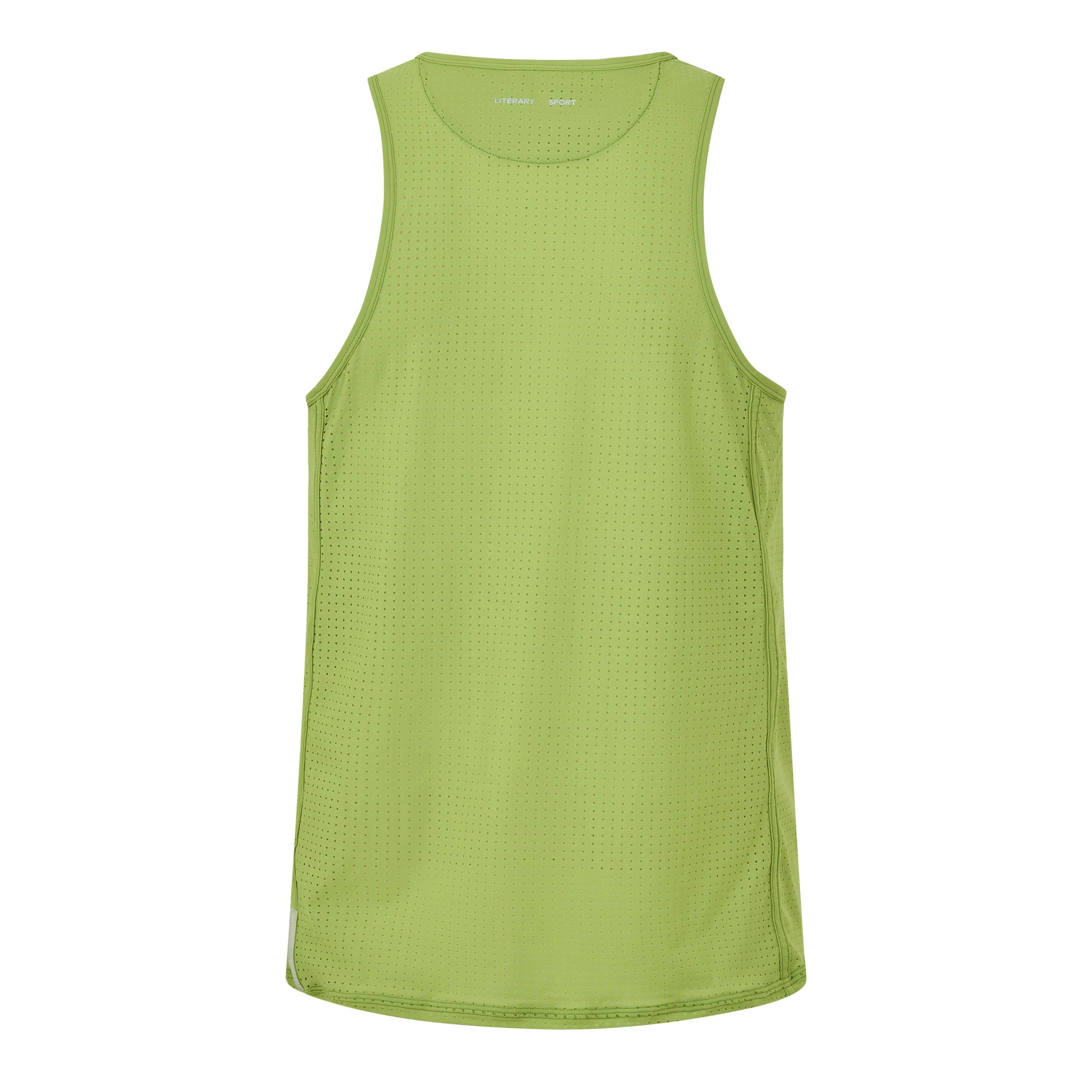 GREEN - Literary Sport - Jude Run Tank - 2