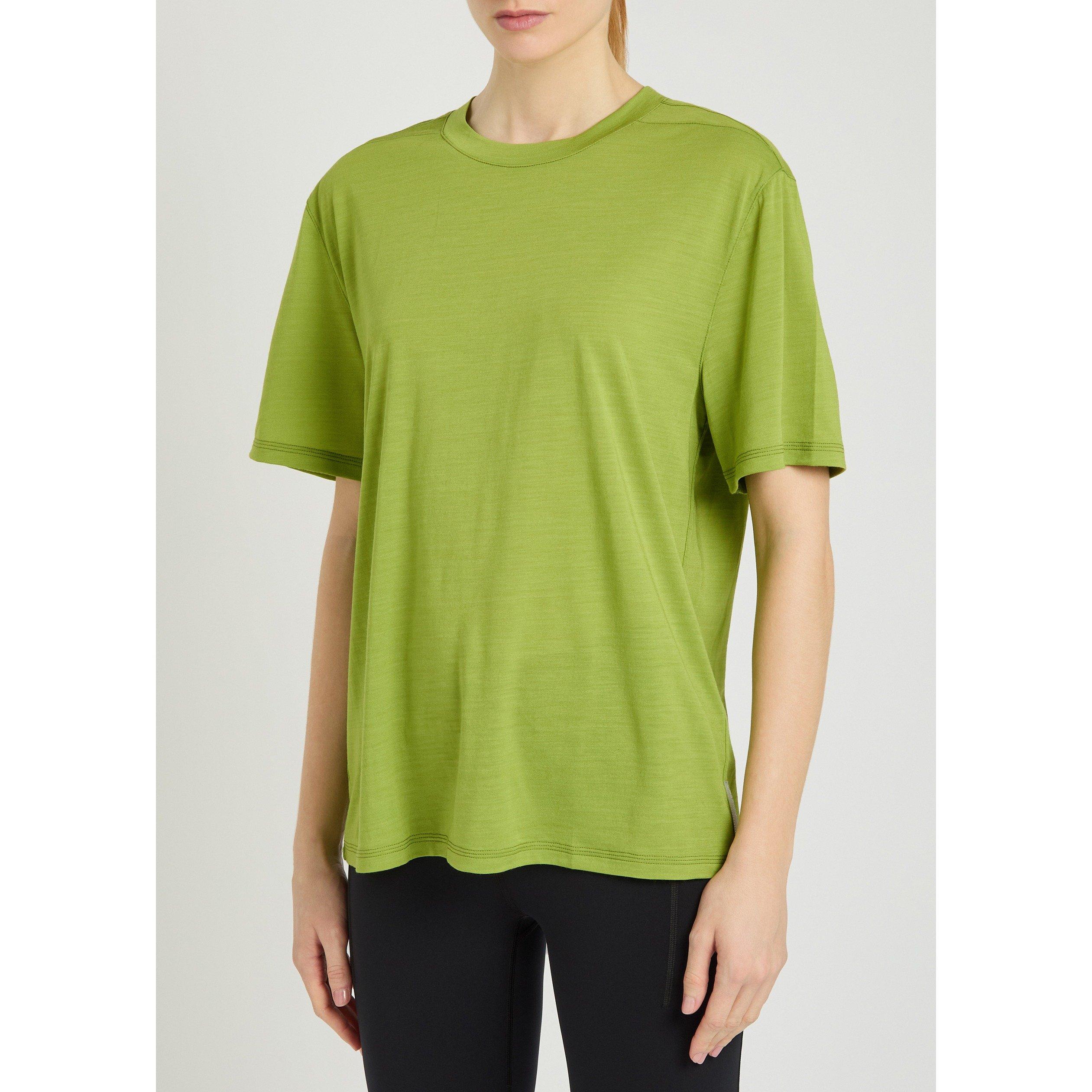 GREEN - Literary Sport - HARPER T-SHIRT IN MERINO - 2