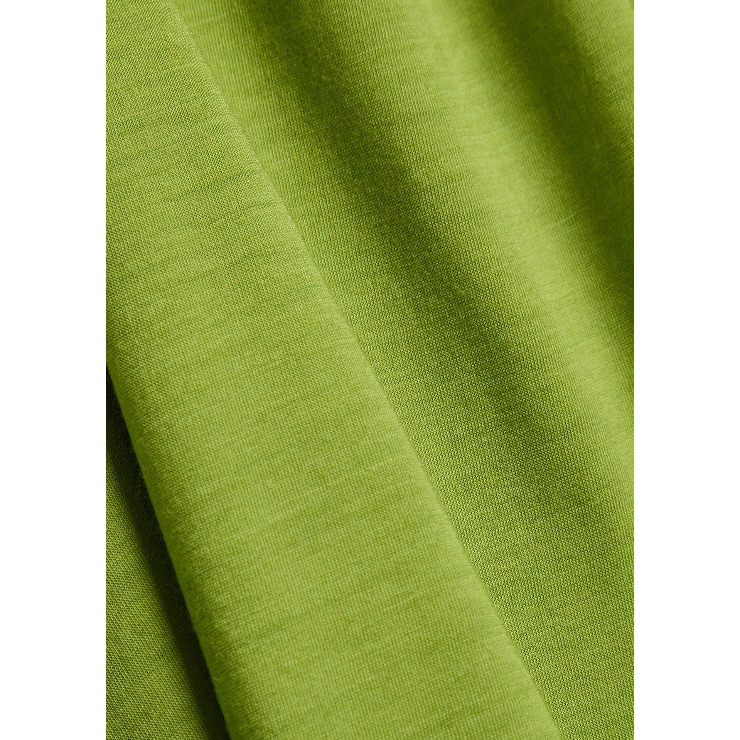 GREEN - Literary Sport - HARPER T-SHIRT IN MERINO - 4