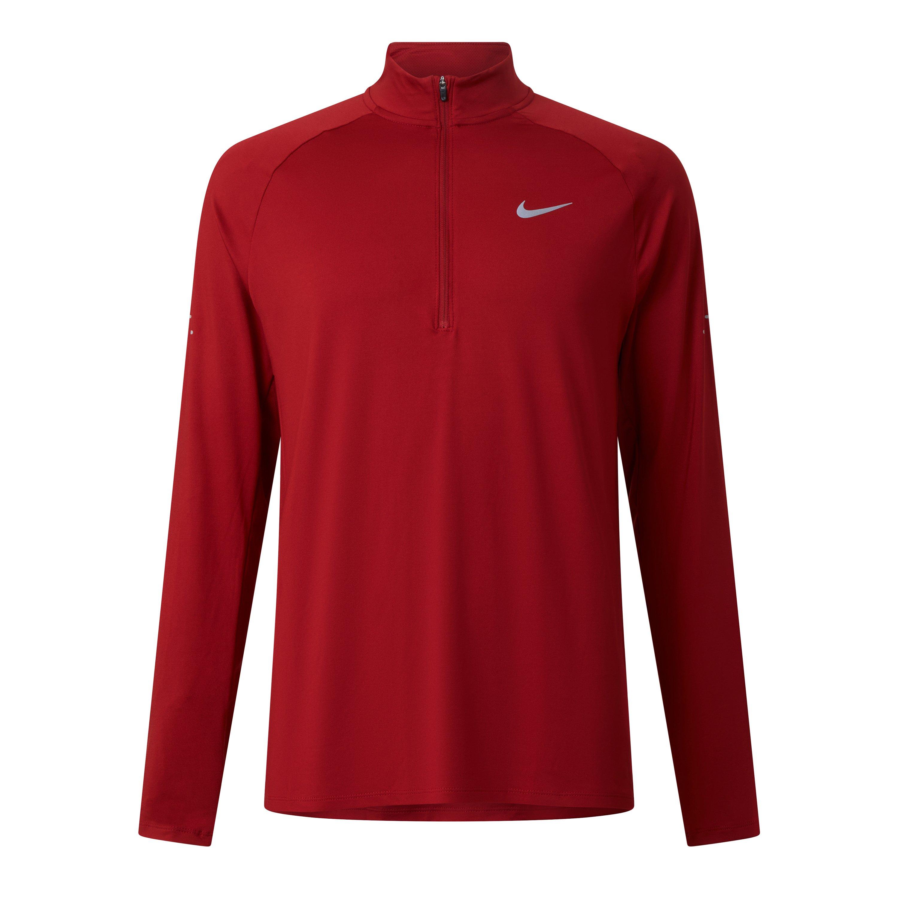 RED AND OTHER - Nike - Dri-FIT 1/4-Zip Running T - 1