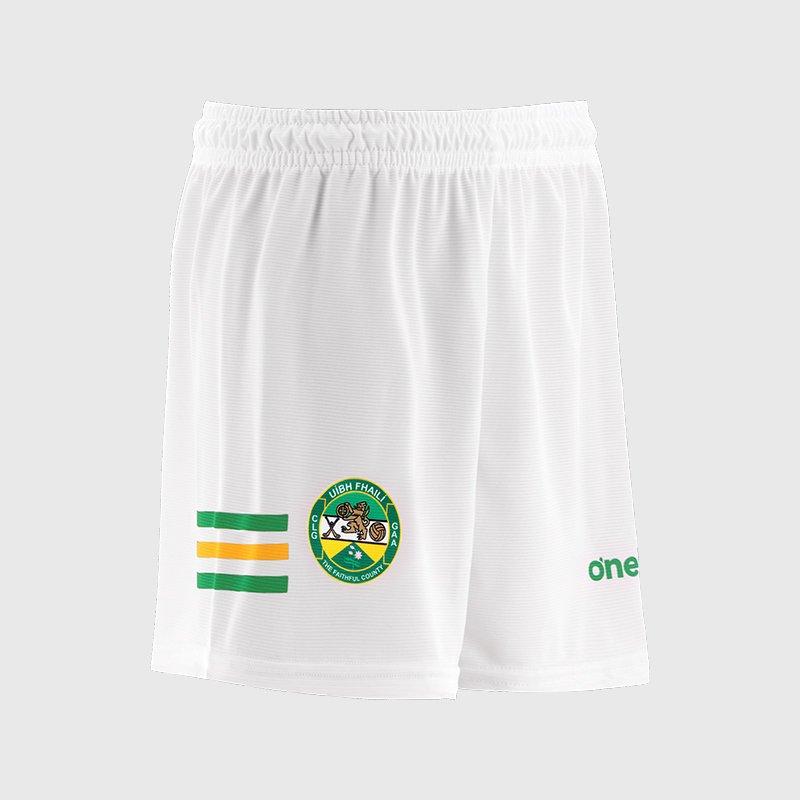 Wht/Green/Amber - ONeills - Offaly Mourne Shorts Senior - 1