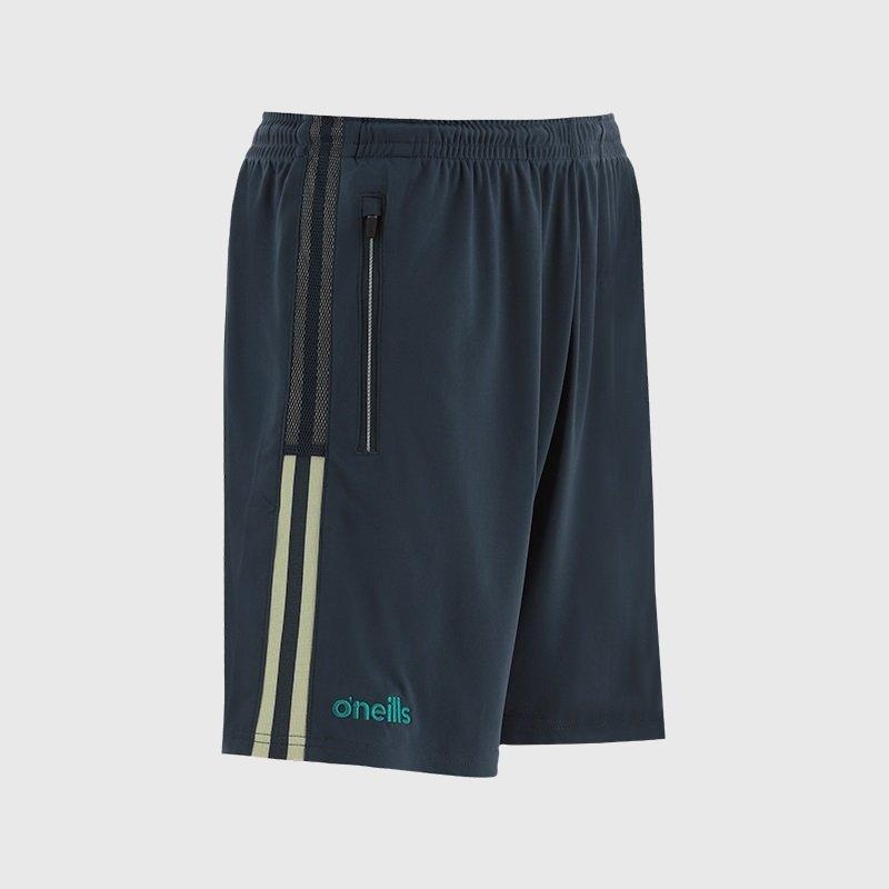 Navy/Mead/Teal - ONeills - Antrim Nepal GAA Poly Shorts Senior - 2