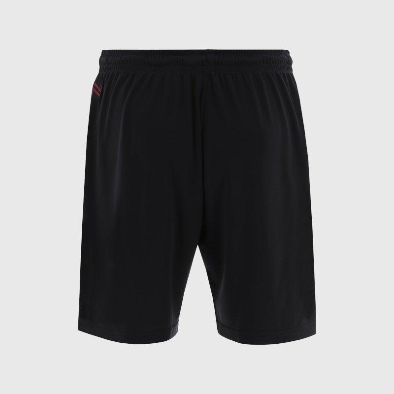 Blk/Chilli/Rhod - ONeills - Derry Nepal GAA Poly Shorts Senior - 3