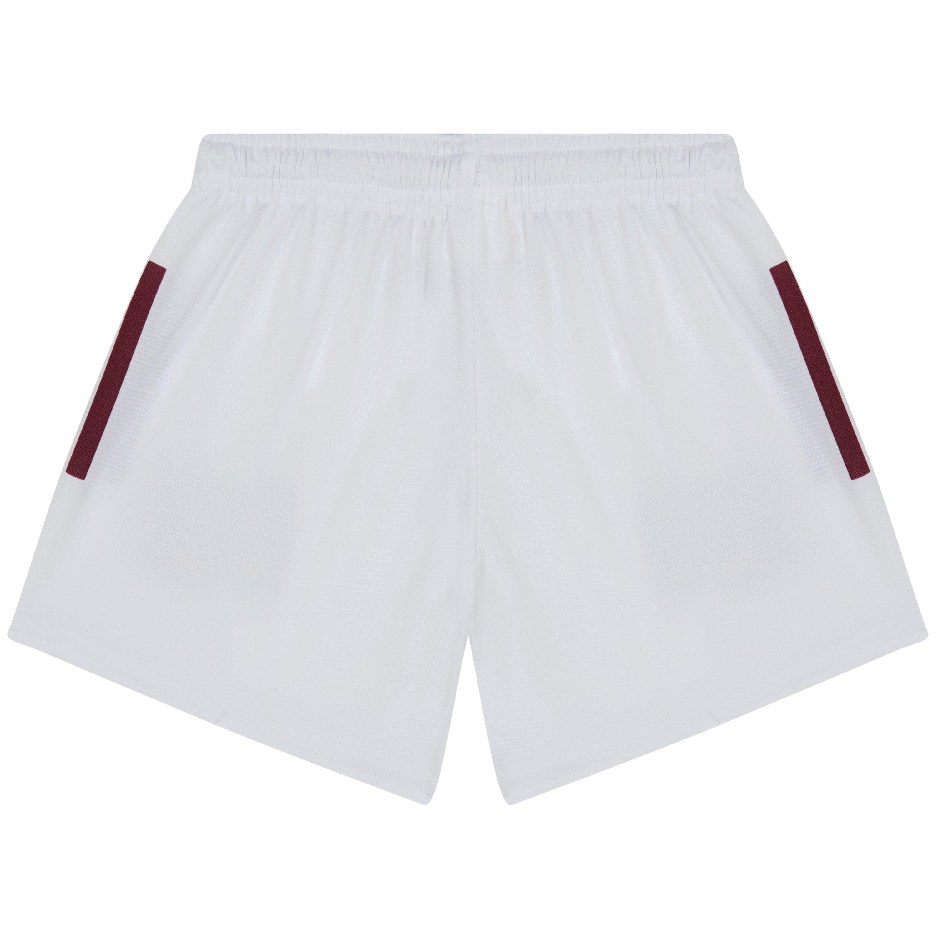 White/Maroon - ONeills - Galway Mourne Shorts Junior - 2