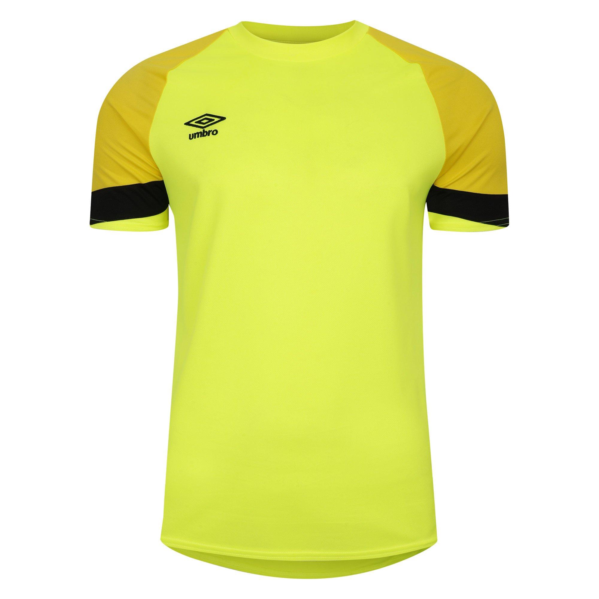 Safety Yellow - Umbro - Men's Short-Sleeve Goalkeeper Top - 1