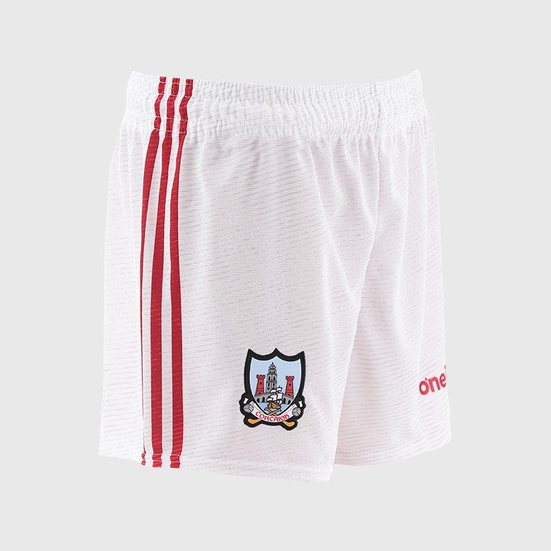 White/Red - ONeills - ONeills Cork Home Mourne Shorts Senior - 1