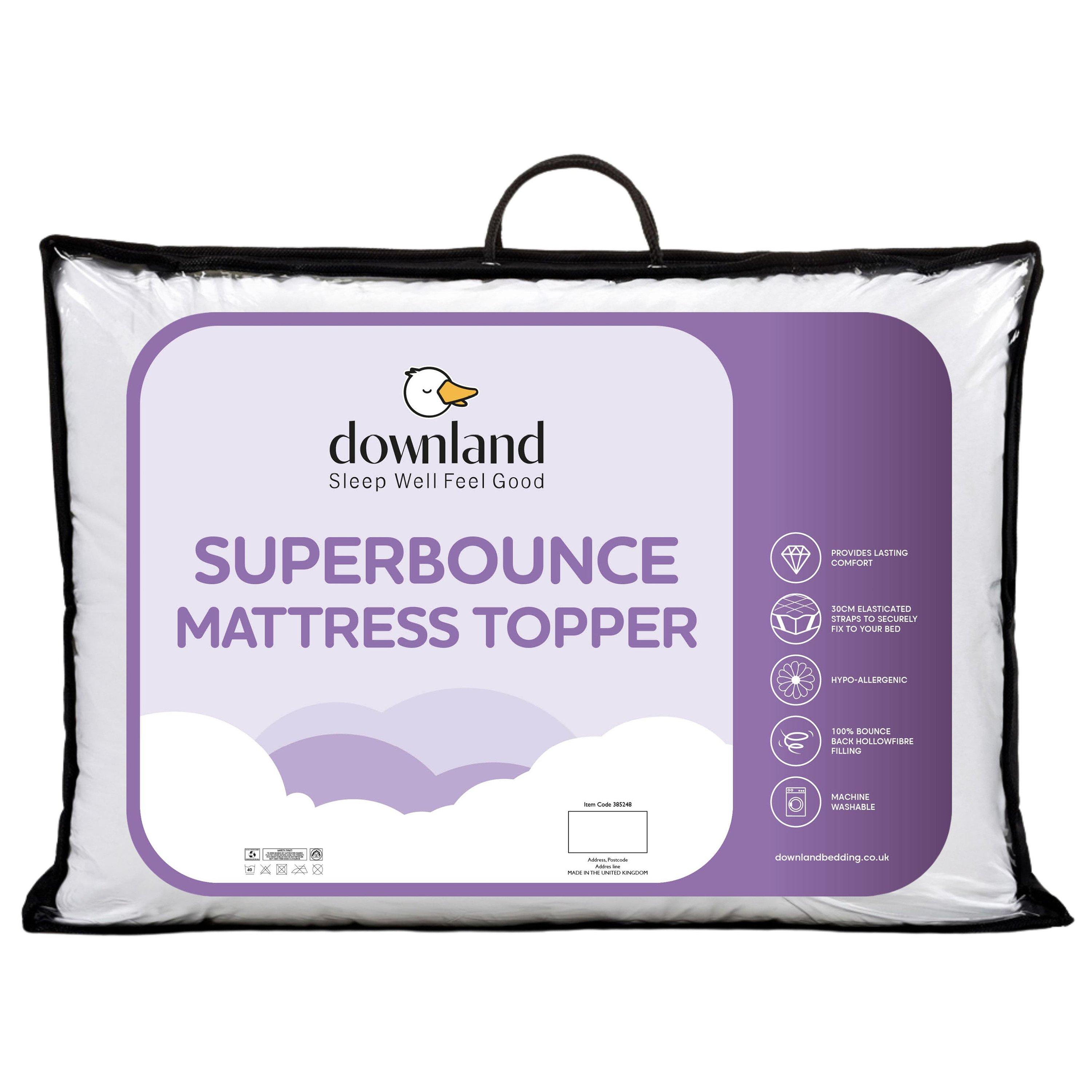 White - Downland - Downland Superbounce Topper - 1