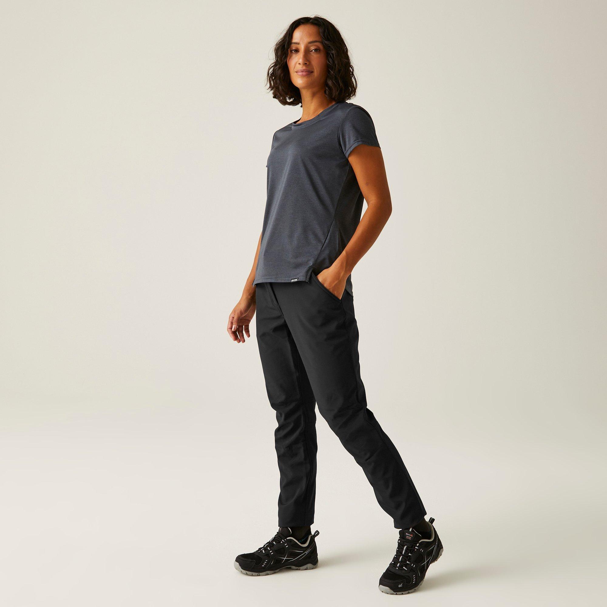 Black - Regatta - Womens Fenton Trousers - 3