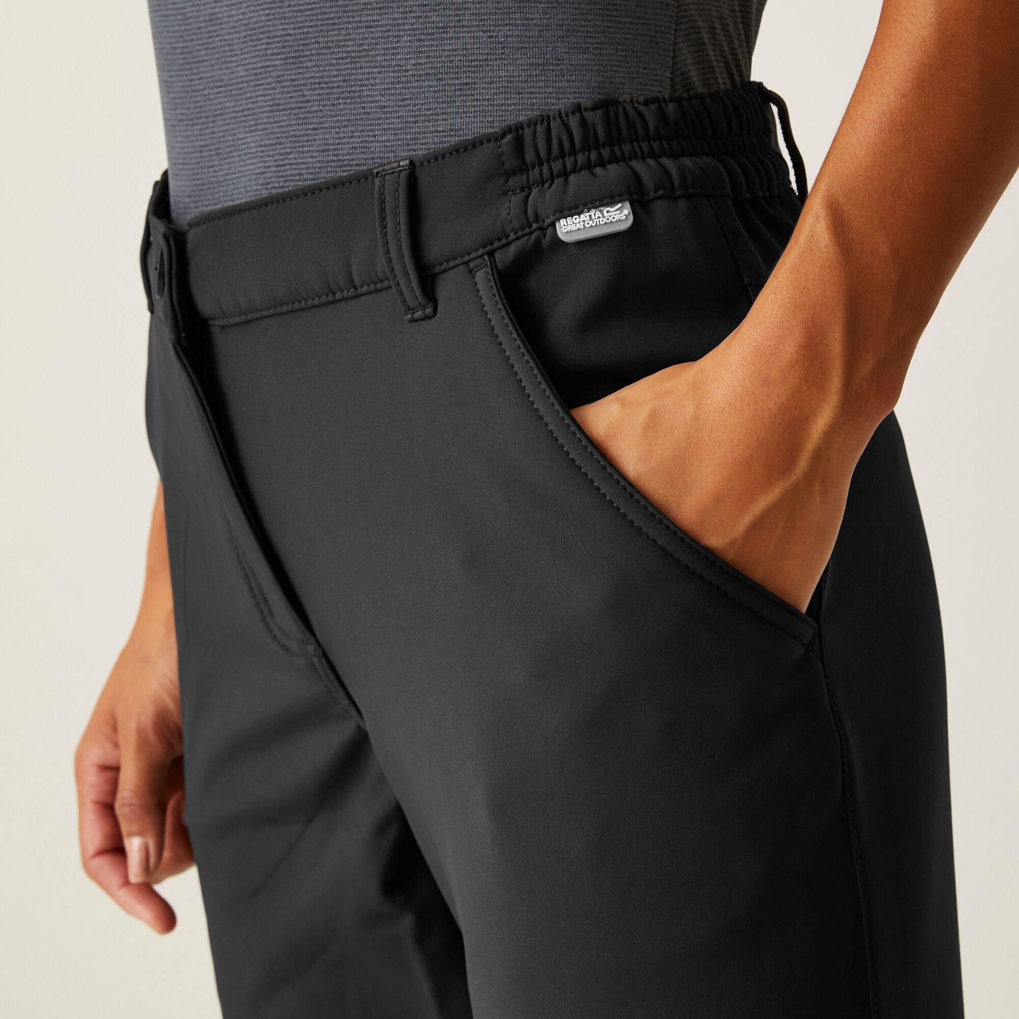 Black - Regatta - Womens Fenton Trousers - 4