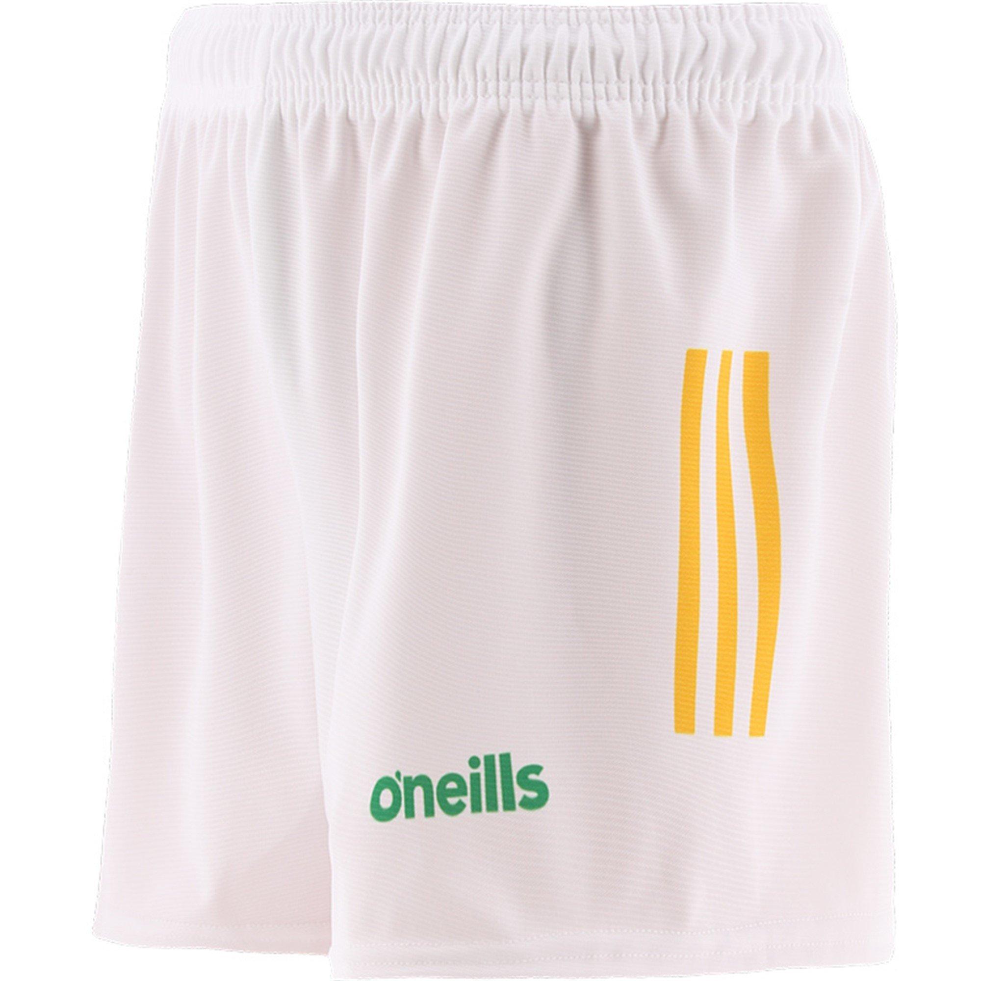 Wht/Green/Amber - ONeills - Offaly Mourne Shorts Senior - 2