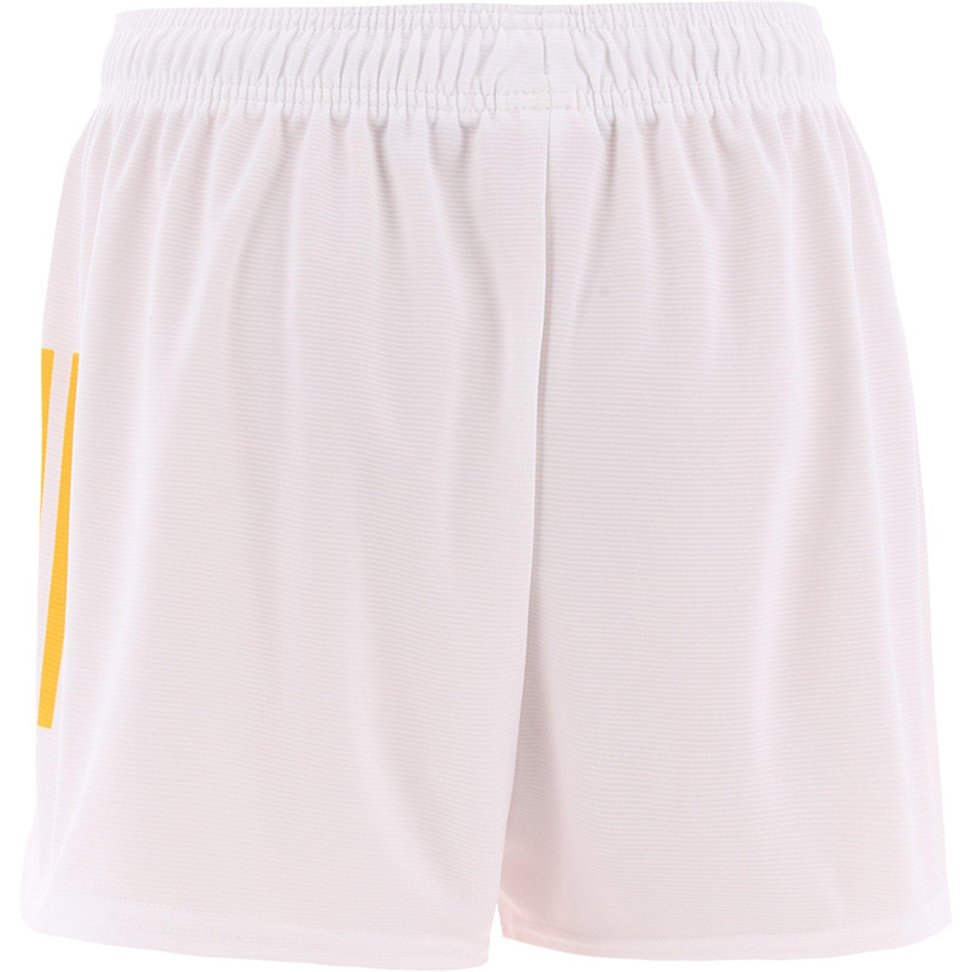 Wht/Green/Amber - ONeills - Offaly Mourne Shorts Senior - 3