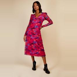 Little Mistress Mistress MESH MIDAXI DRESS