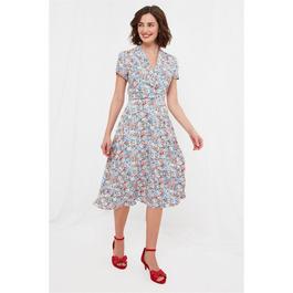 Joe Browns Ladies Elouise Blue Tea Dress