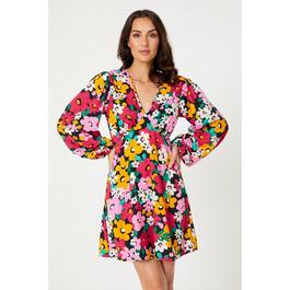 Be You Ladies Floral Skater Dress