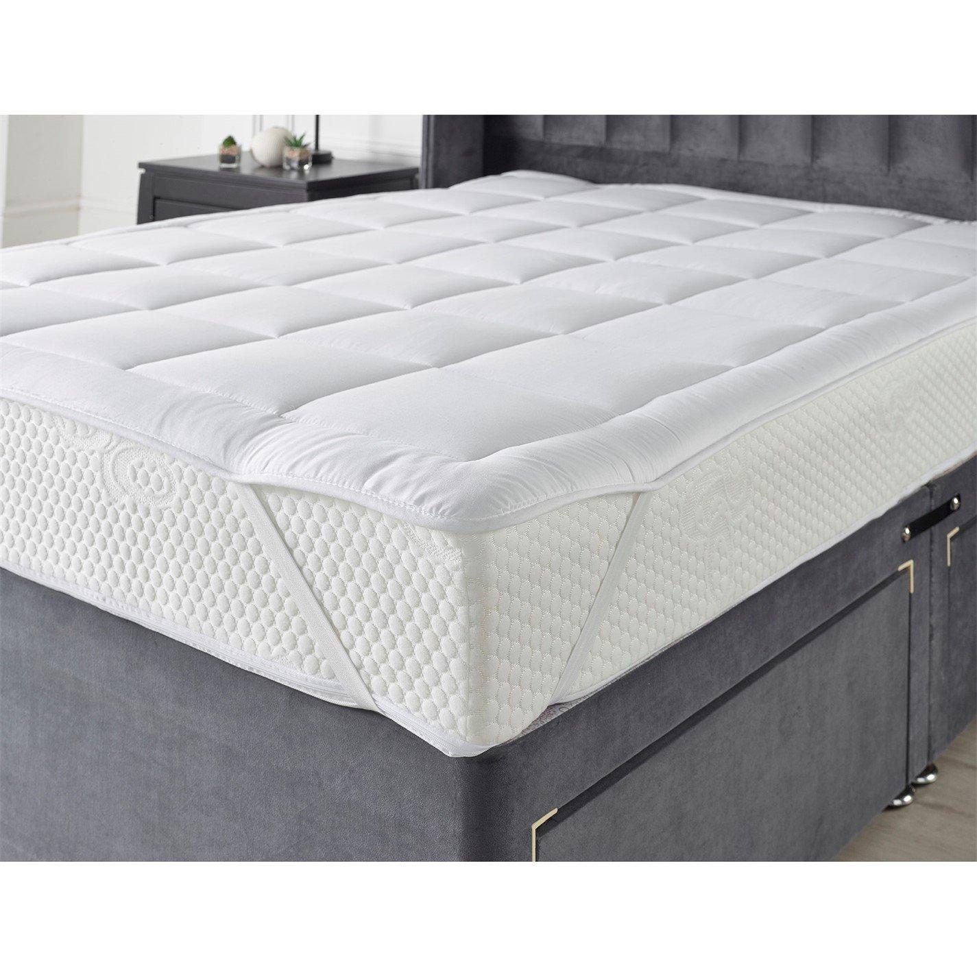 White - Downland - Anti-Allergy Mattress topper - 5