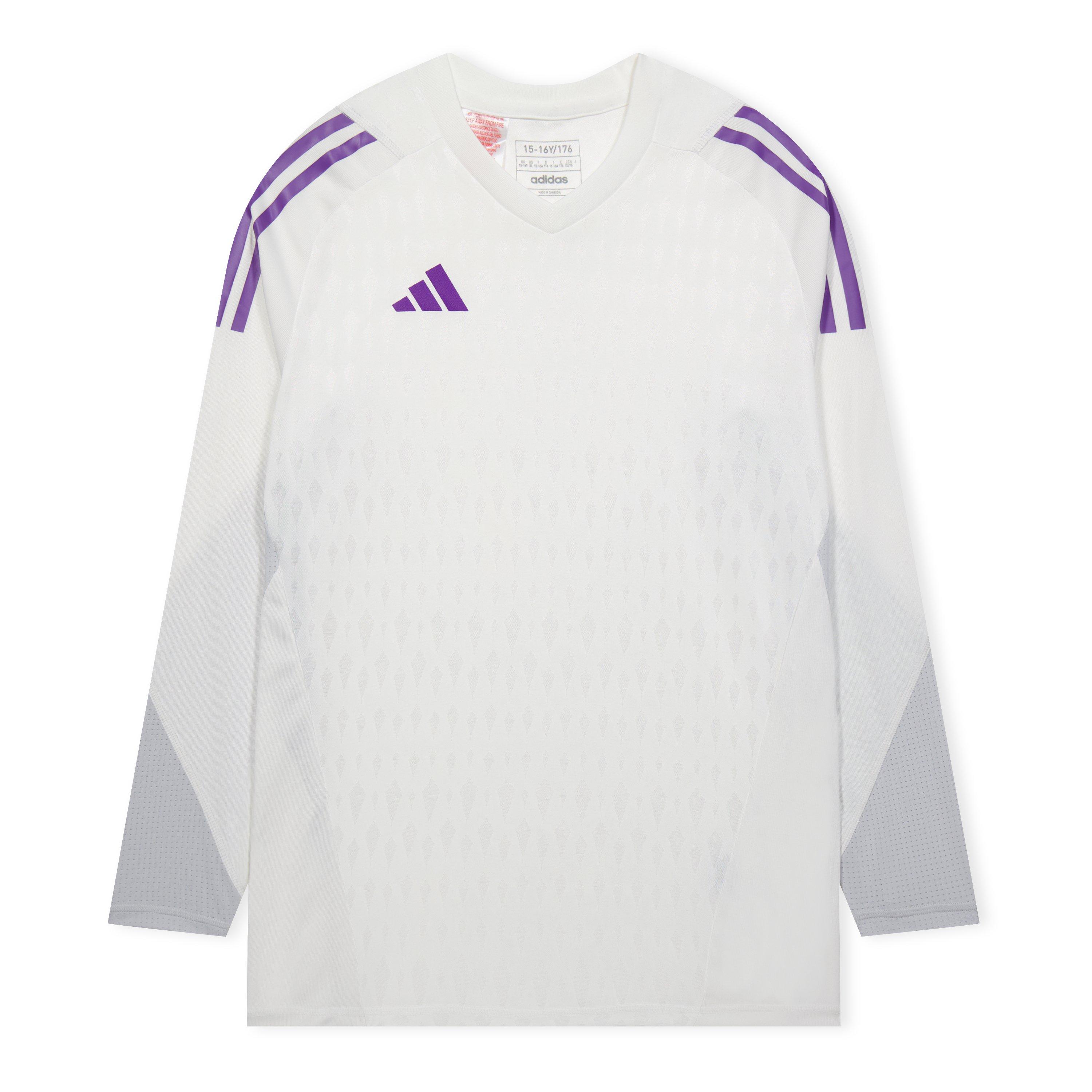 Core White - adidas - Tiro 23 Pro Long Sleeve Goalkeeper Top Juniors - 1