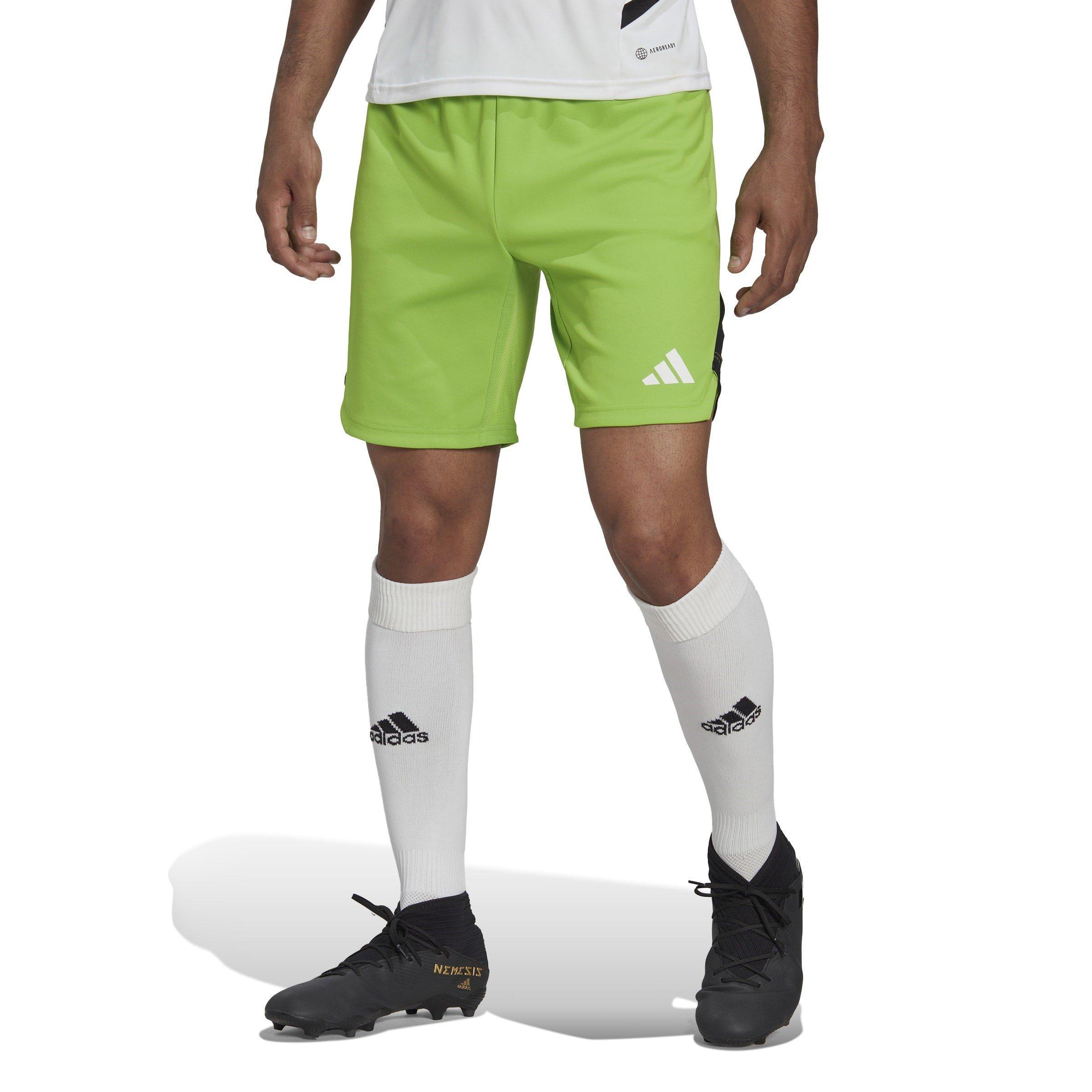 TS Sl Grn2/Bk - adidas - Tiro 23 Pro Goalkeeper Shorts Adults - 4