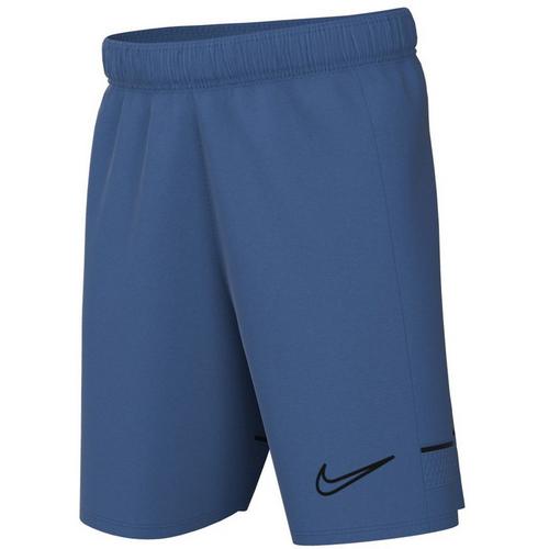 Marina Blue/Bla - Nike - Dri FIT Academy Juniors  Knit Football Shorts - 3