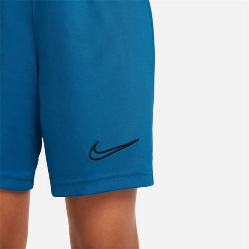 Marina Blue/Bla - Nike - Dri FIT Academy Juniors  Knit Football Shorts - 7