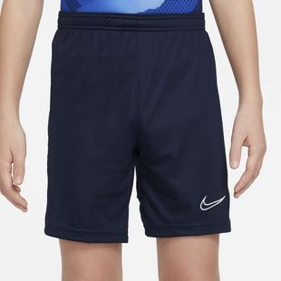 Obsidian/White - Nike - Dri FIT Academy Juniors  Knit Football Shorts - 1