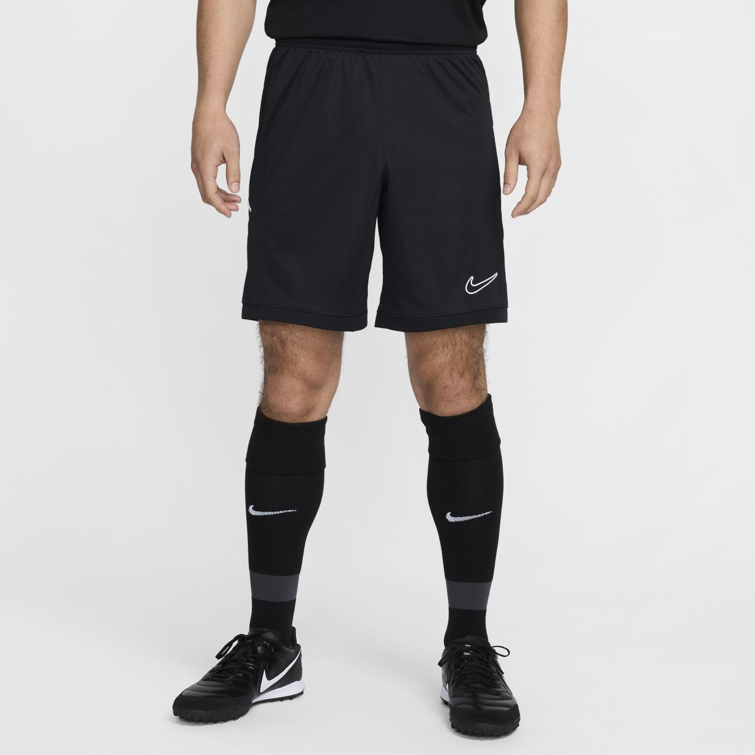 Black/White - Nike - Academy Mens  Dri-FIT Football Shorts - 3