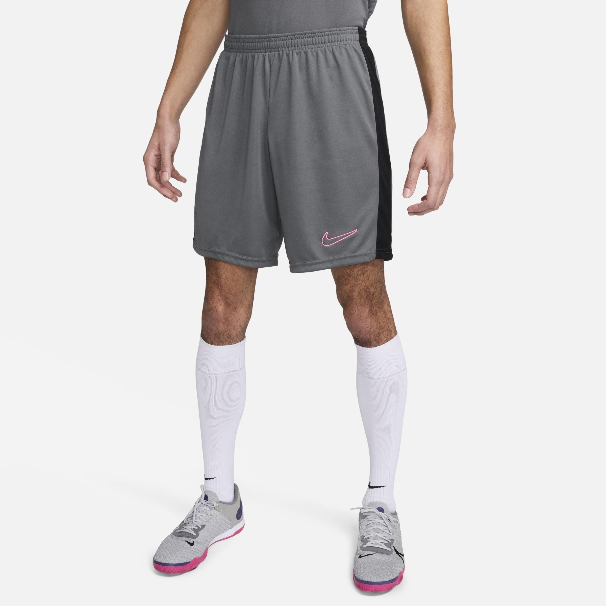Grey/Blk-Pulse - Nike - Dri FIT Academy Mens Football Shorts - 3