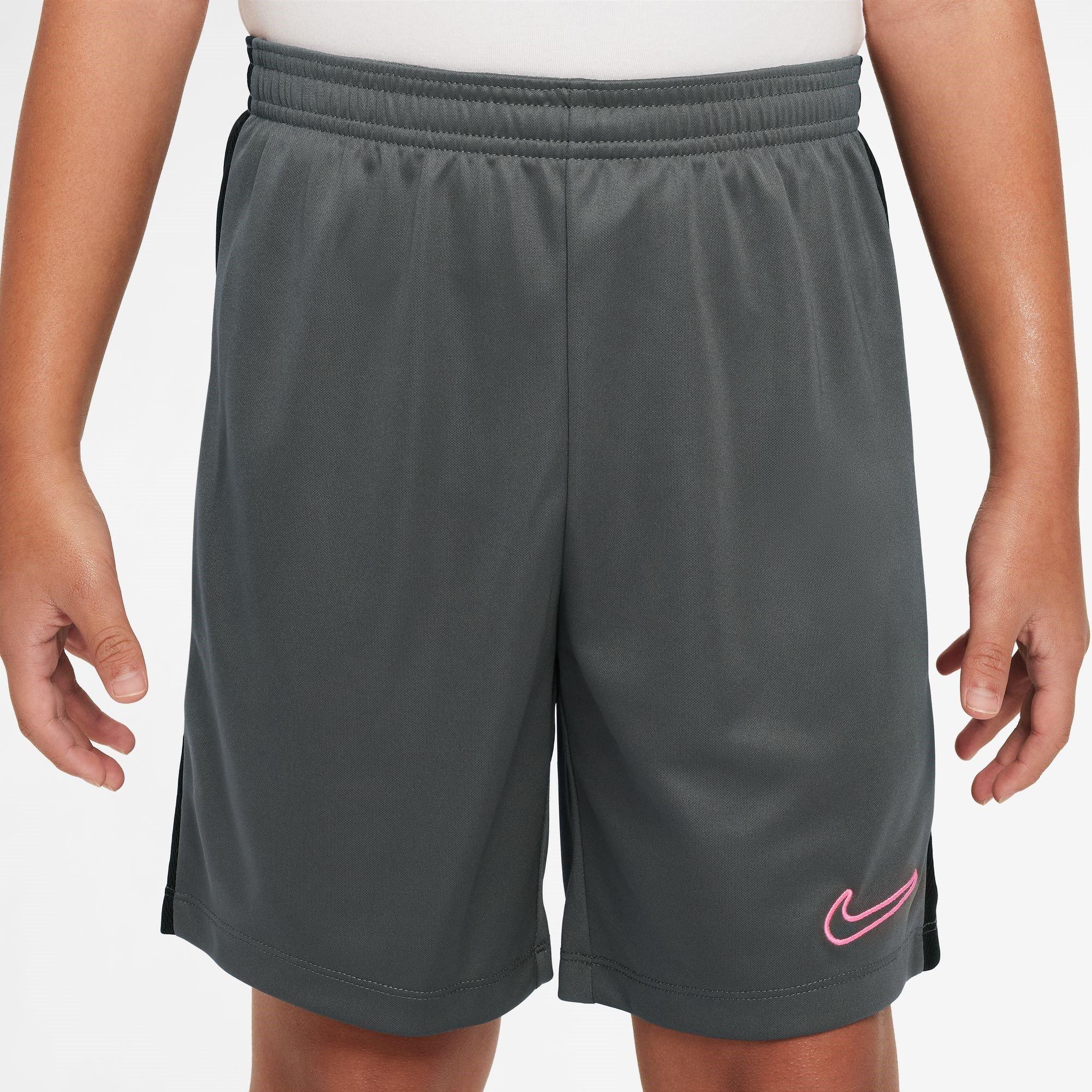 Grey/Blk/Pulse - Nike - Dri FIT Academy 23 Juniors Football Shorts - 1