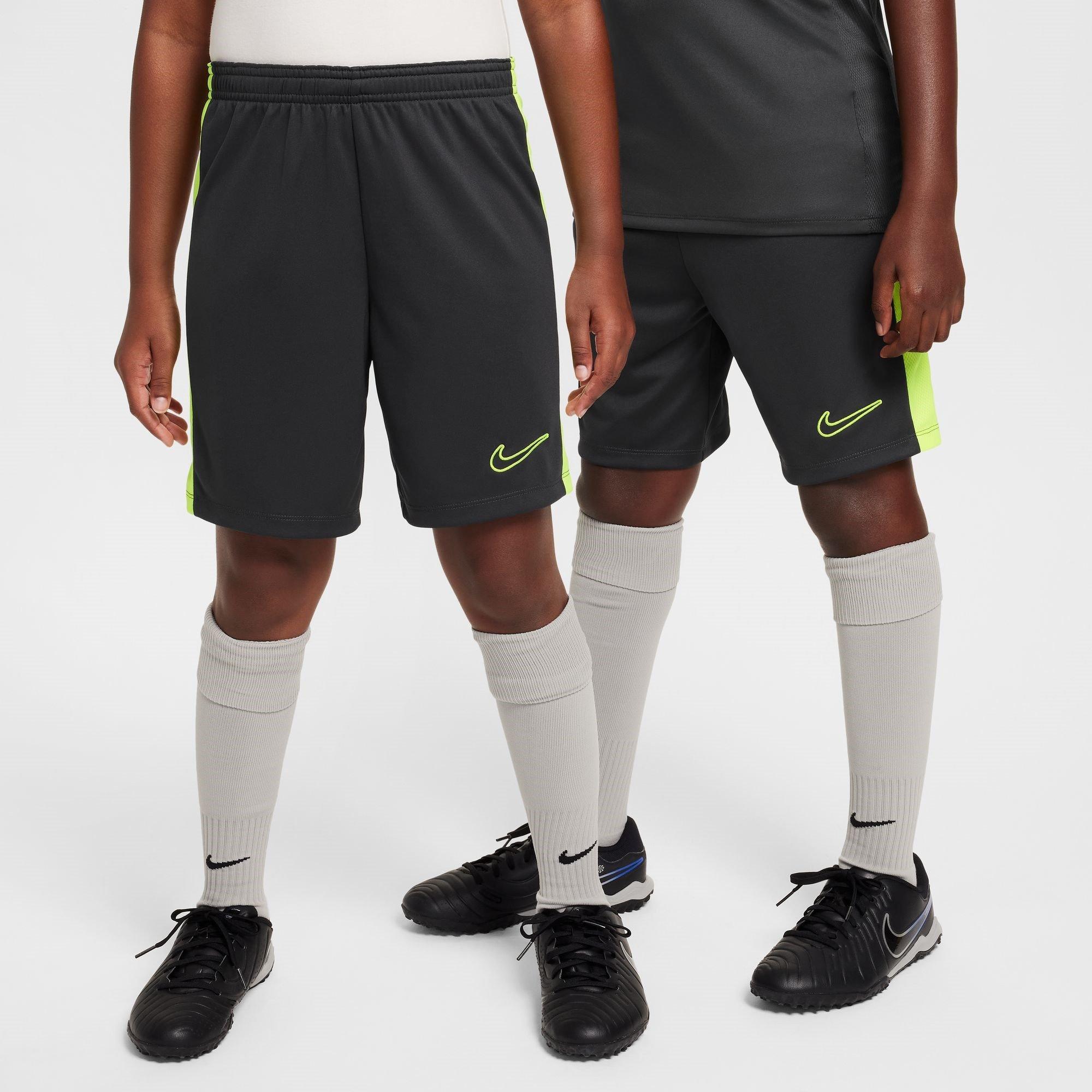 Anthracite/Volt - Nike - Dri FIT Academy 23 Juniors Football Shorts - 3