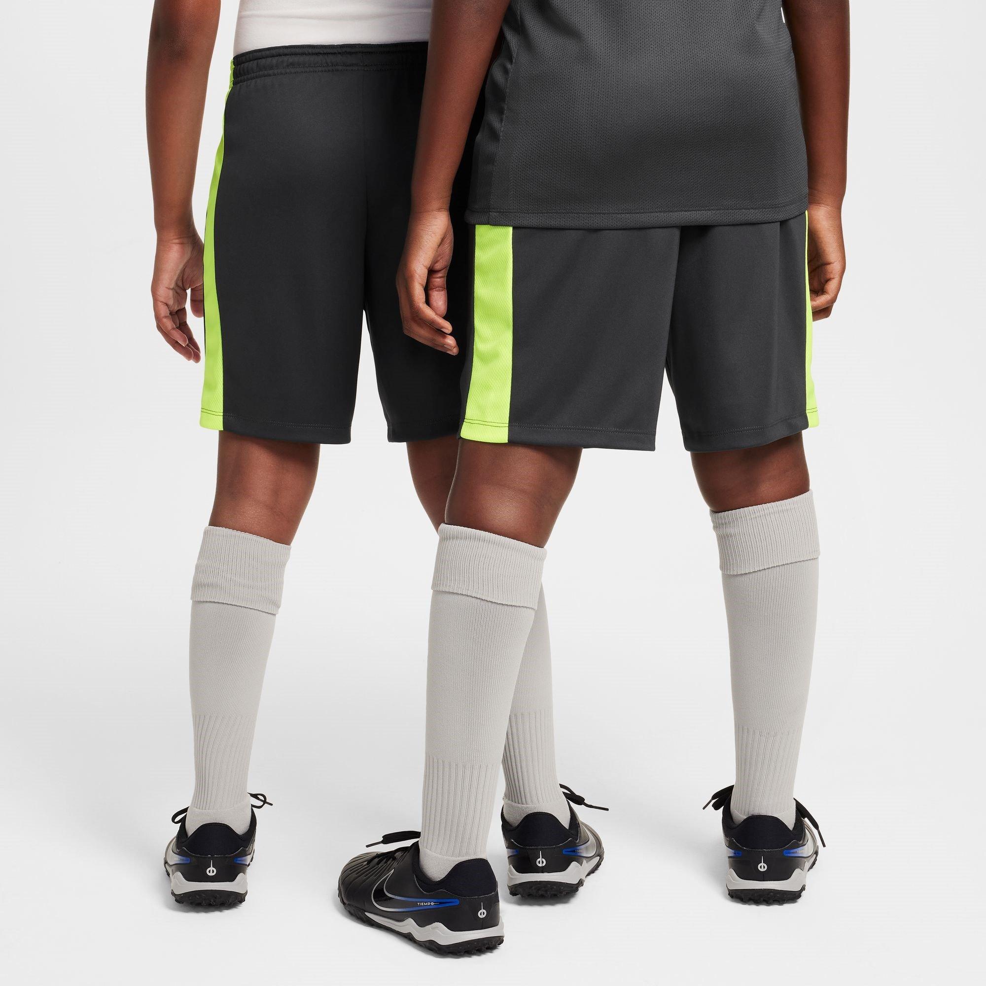 Anthracite/Volt - Nike - Dri FIT Academy 23 Juniors Football Shorts - 4