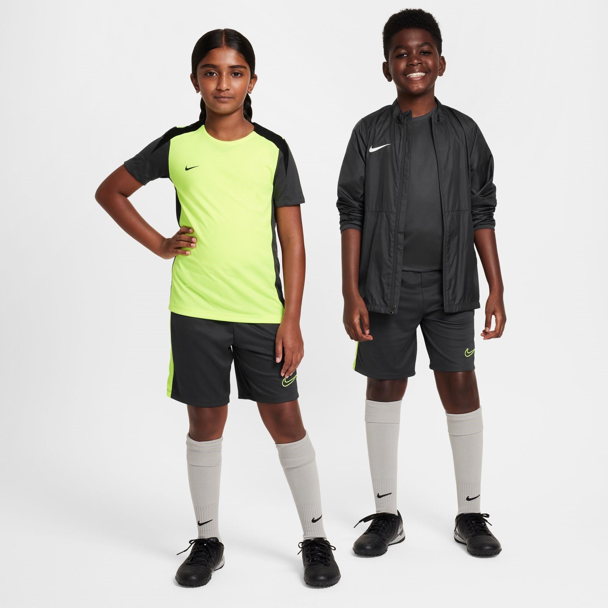 Anthracite/Volt - Nike - Dri FIT Academy 23 Juniors Football Shorts - 5