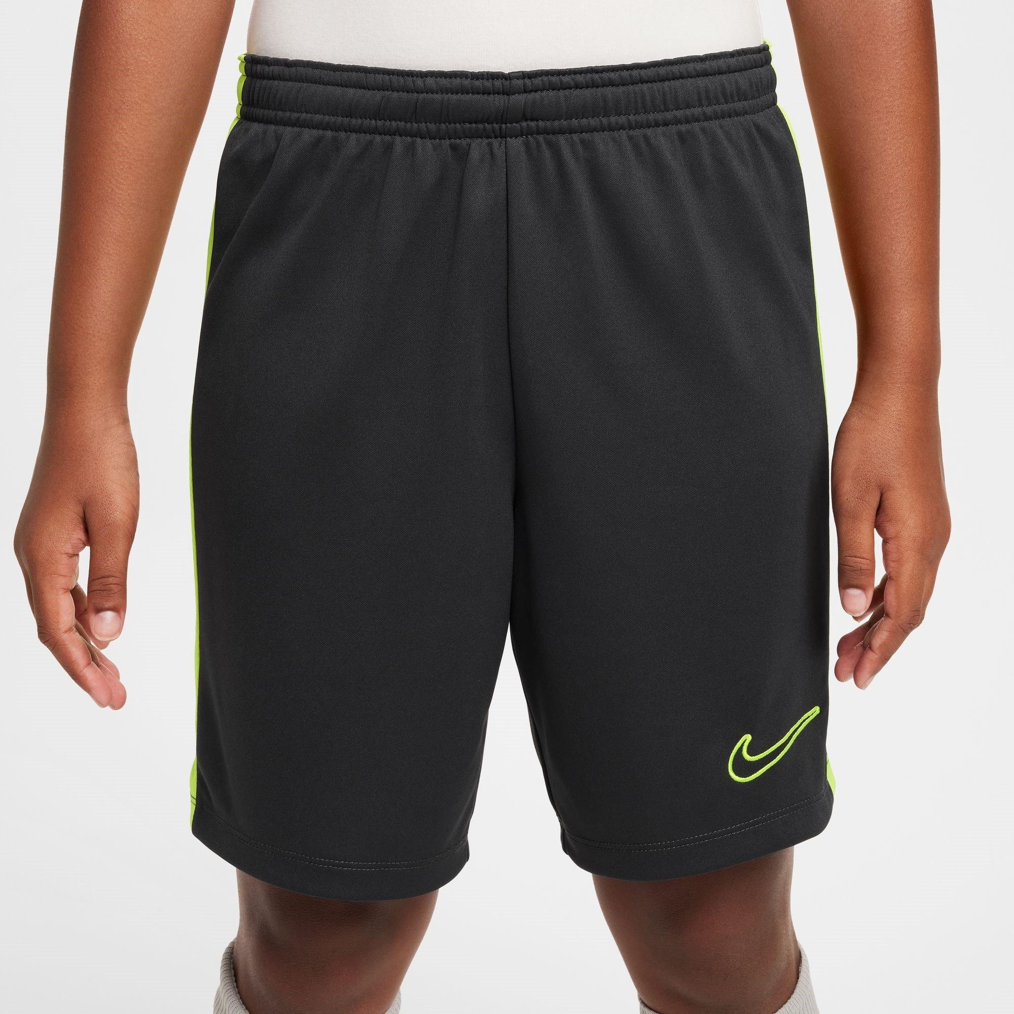 Anthracite/Volt - Nike - Dri FIT Academy 23 Juniors Football Shorts - 6