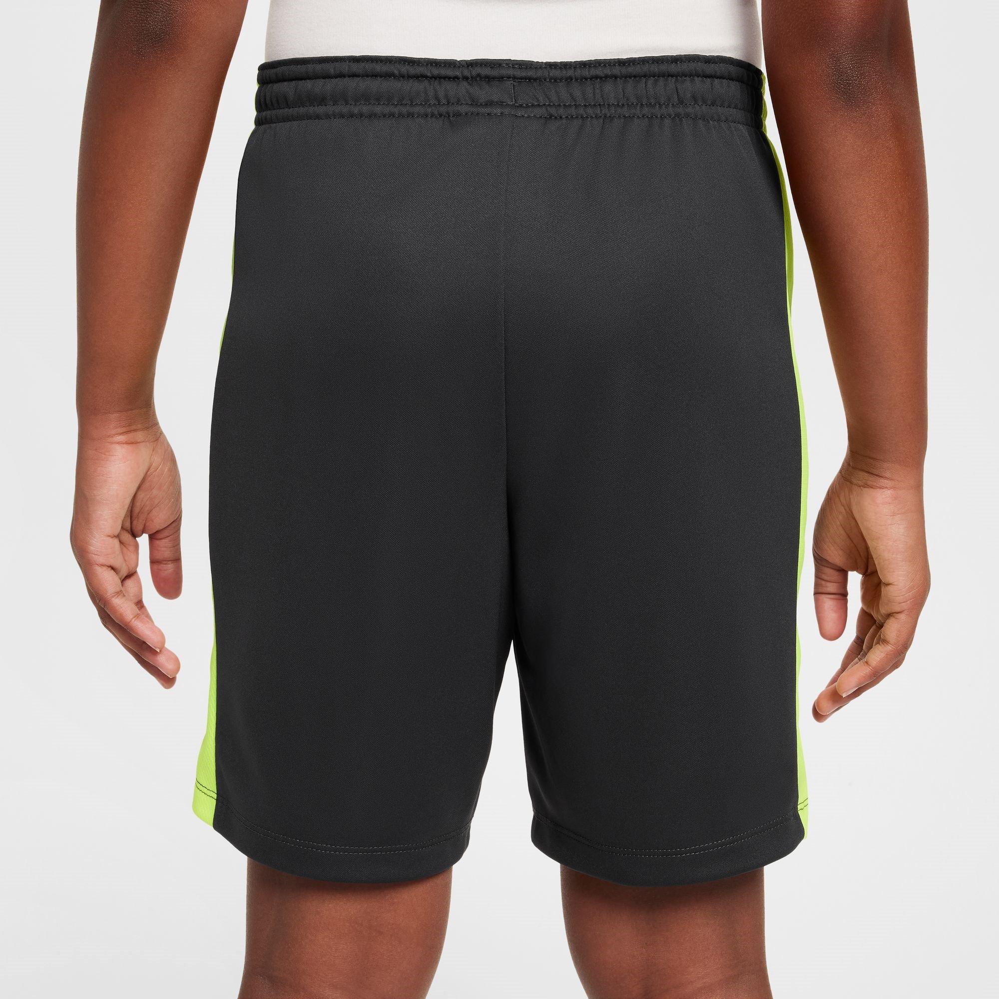 Anthracite/Volt - Nike - Dri FIT Academy 23 Juniors Football Shorts - 7