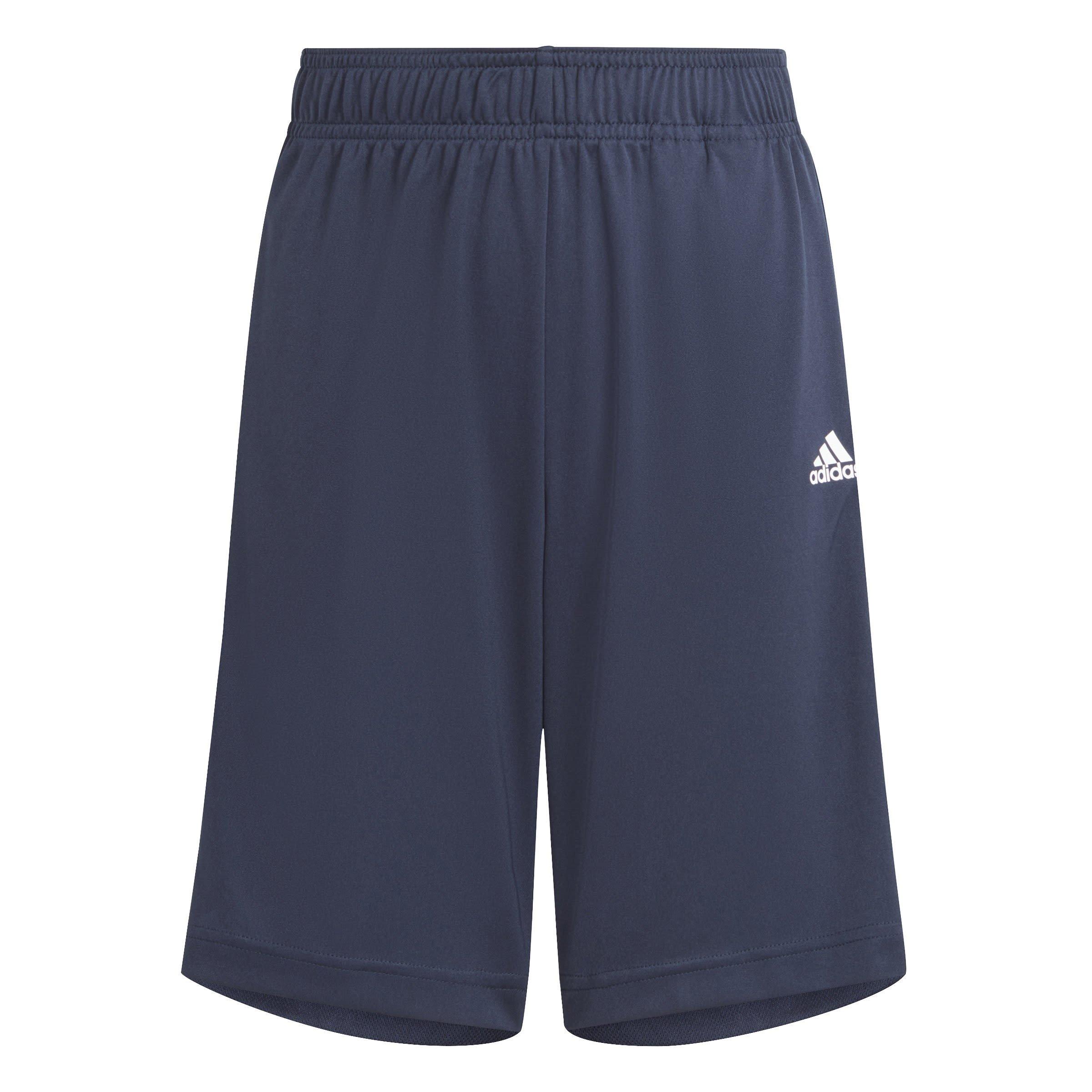 Marine/Blanc - adidas - Sereno Juniors Shorts - 1