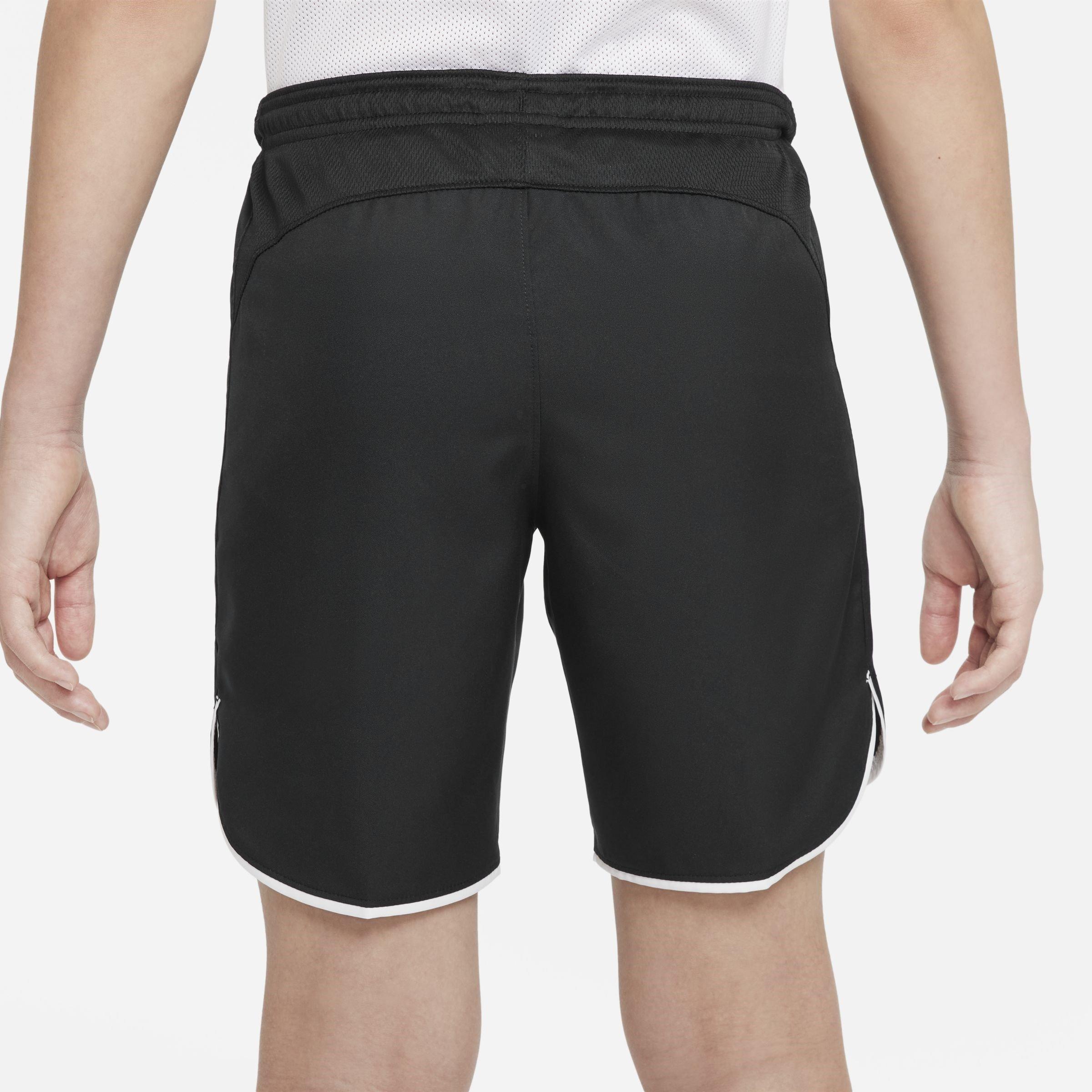 Black/Wht/White - Nike - Dri FIT Juniors Football Shorts - 2