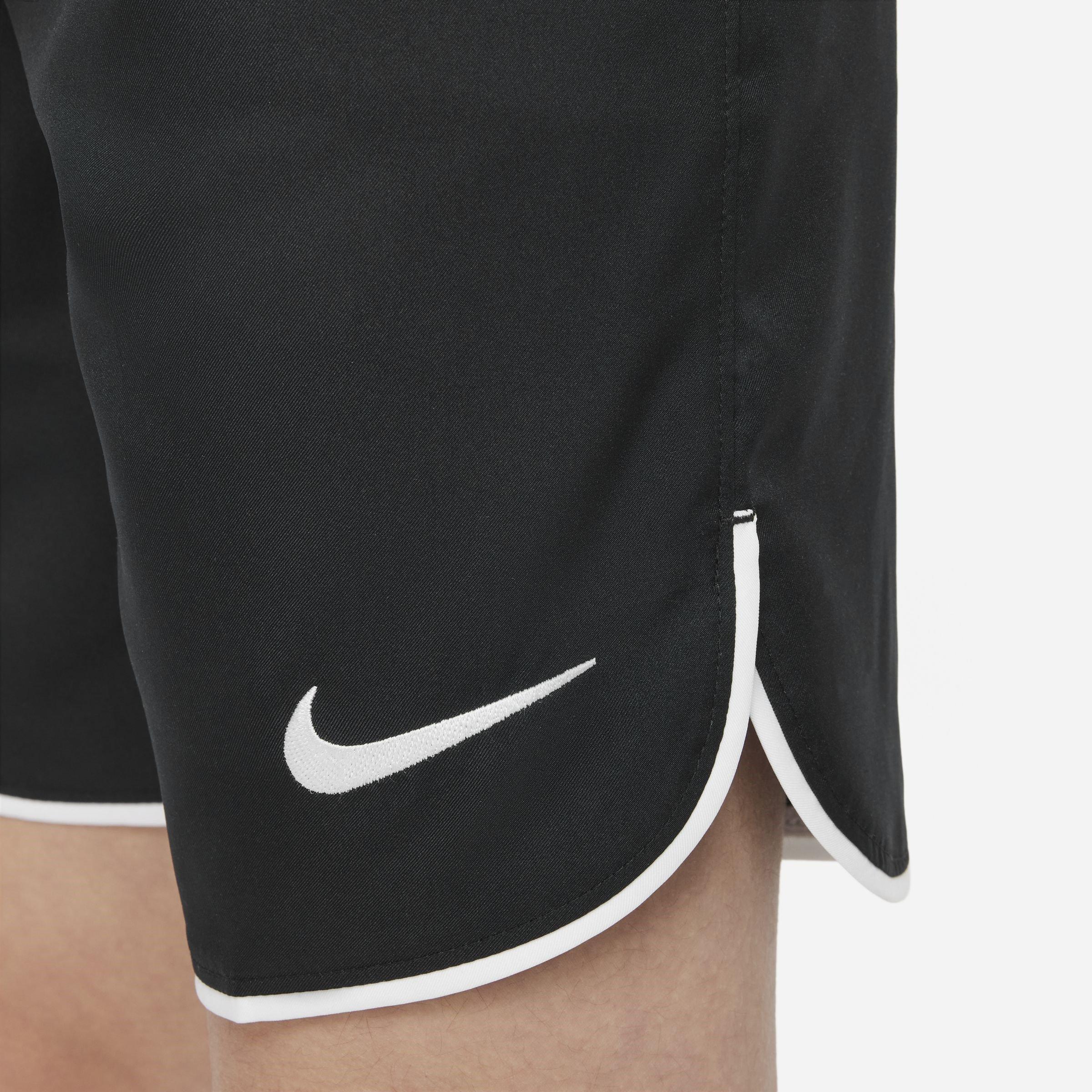 Black/Wht/White - Nike - Dri FIT Juniors Football Shorts - 5