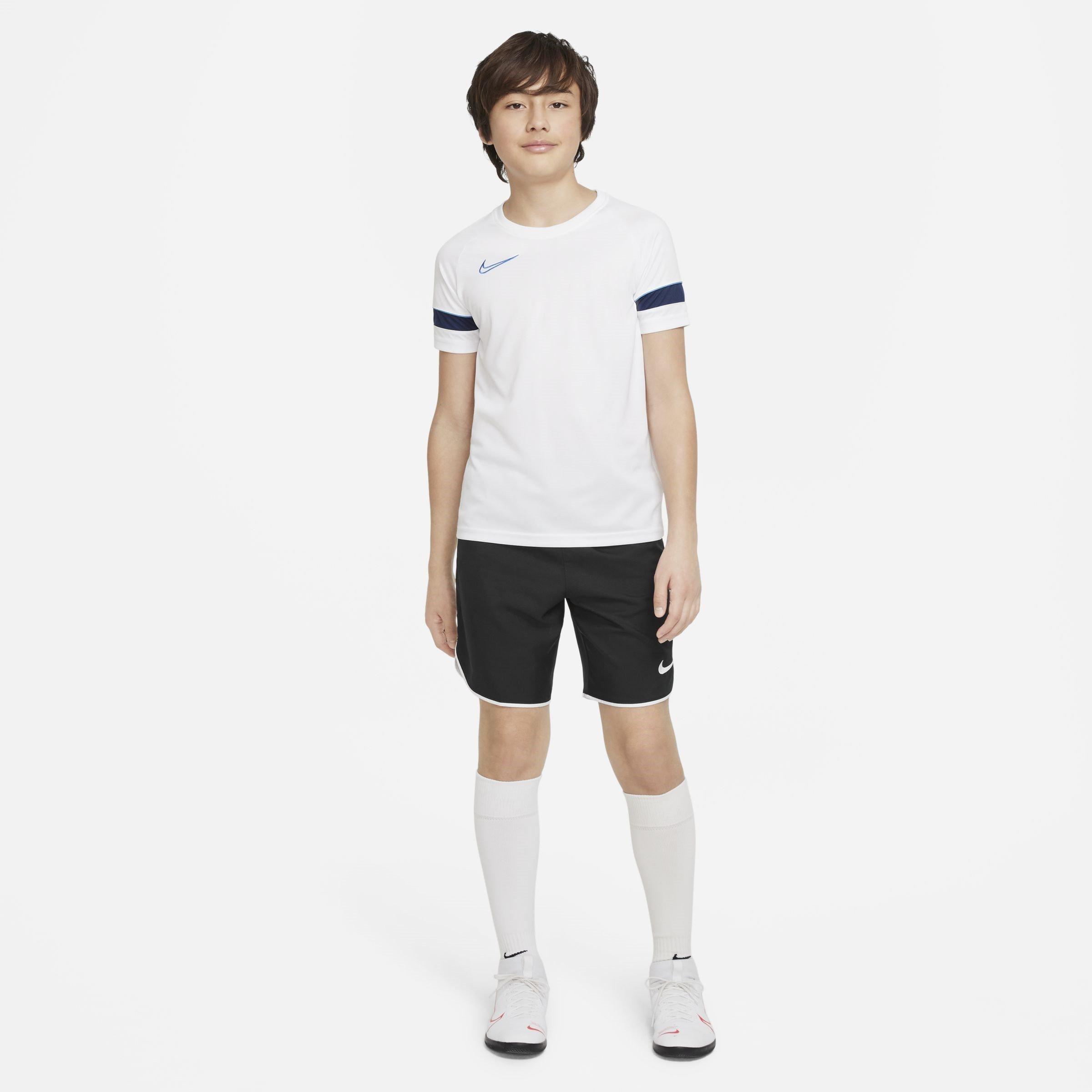 Black/Wht/White - Nike - Dri FIT Juniors Football Shorts - 6