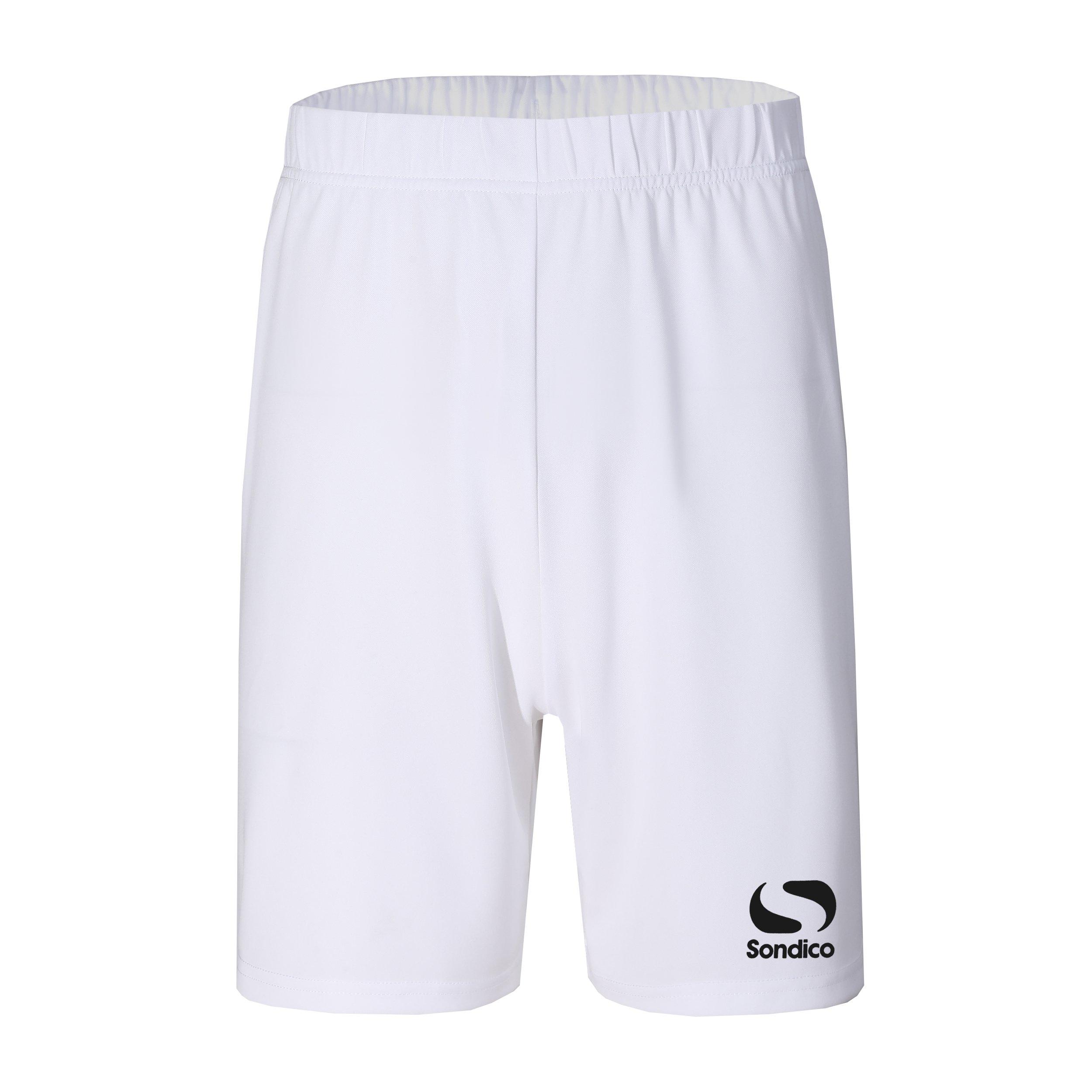 Sondico Men's Core Football Shorts - White - XS