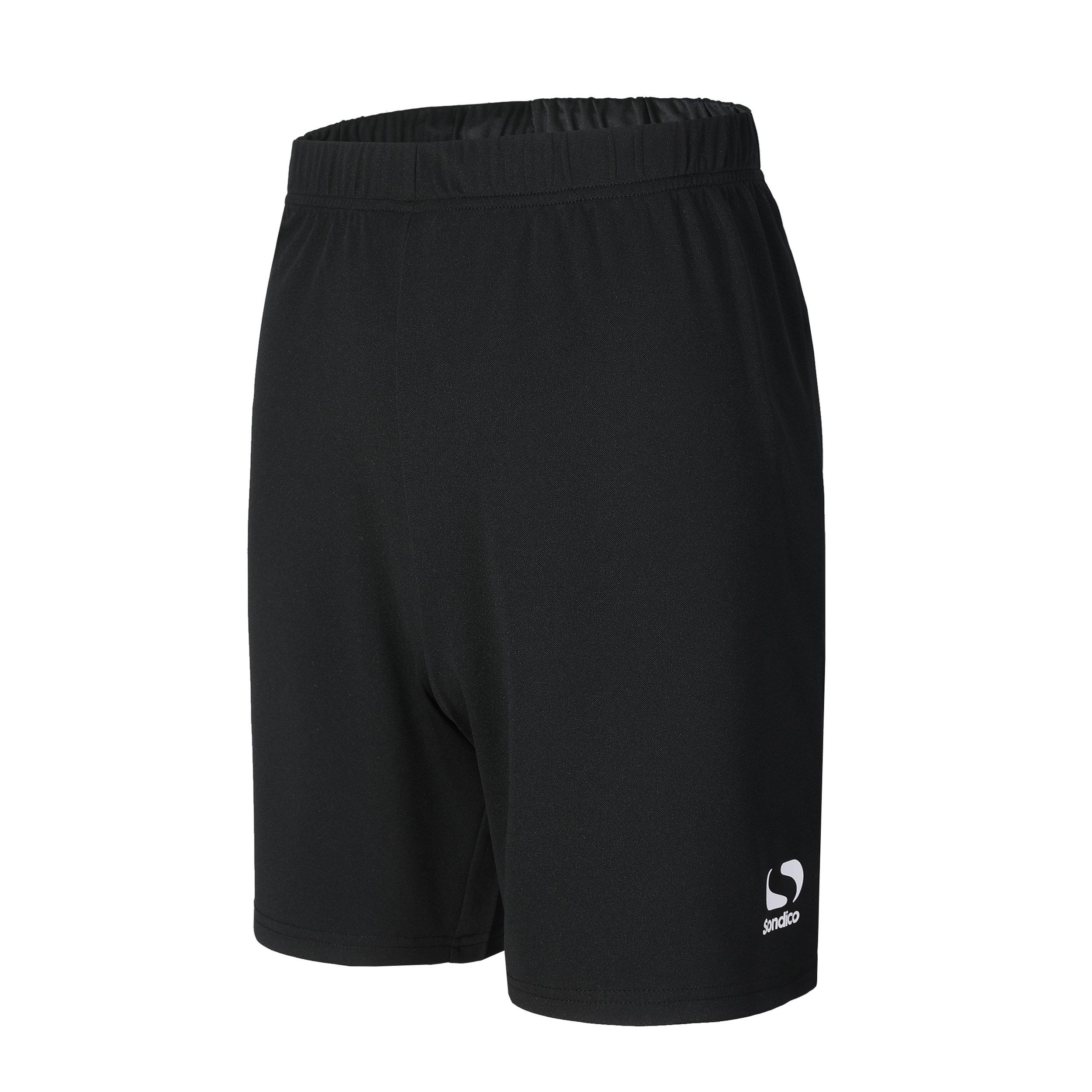 Black - Sondico - Core Football Shorts Mens - 4