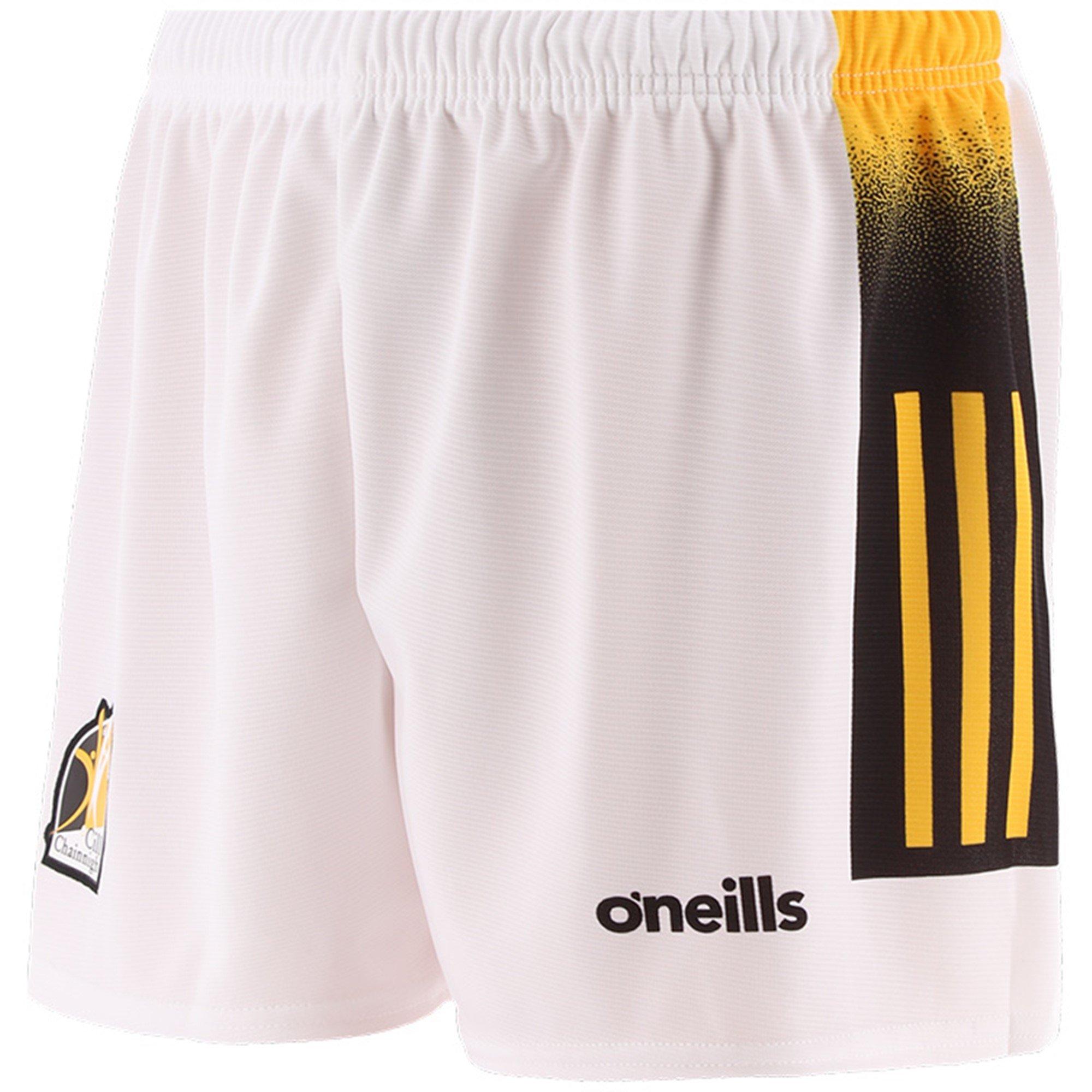 White/Black/Amb - ONeills - Kilkenny Mourne Shorts Senior - 2