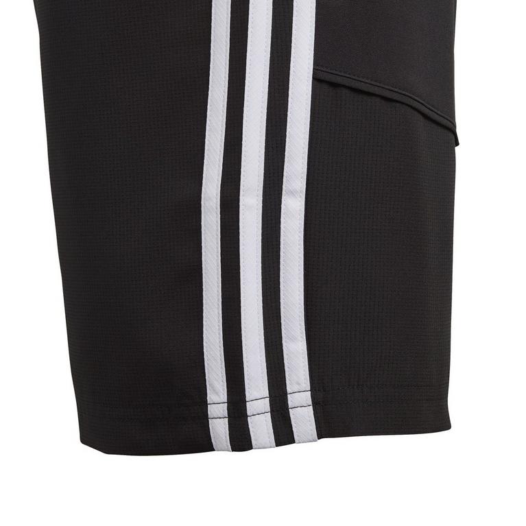 Noir/Blanc - adidas - Halter Neck Frill Detail Midi Dress - 5
