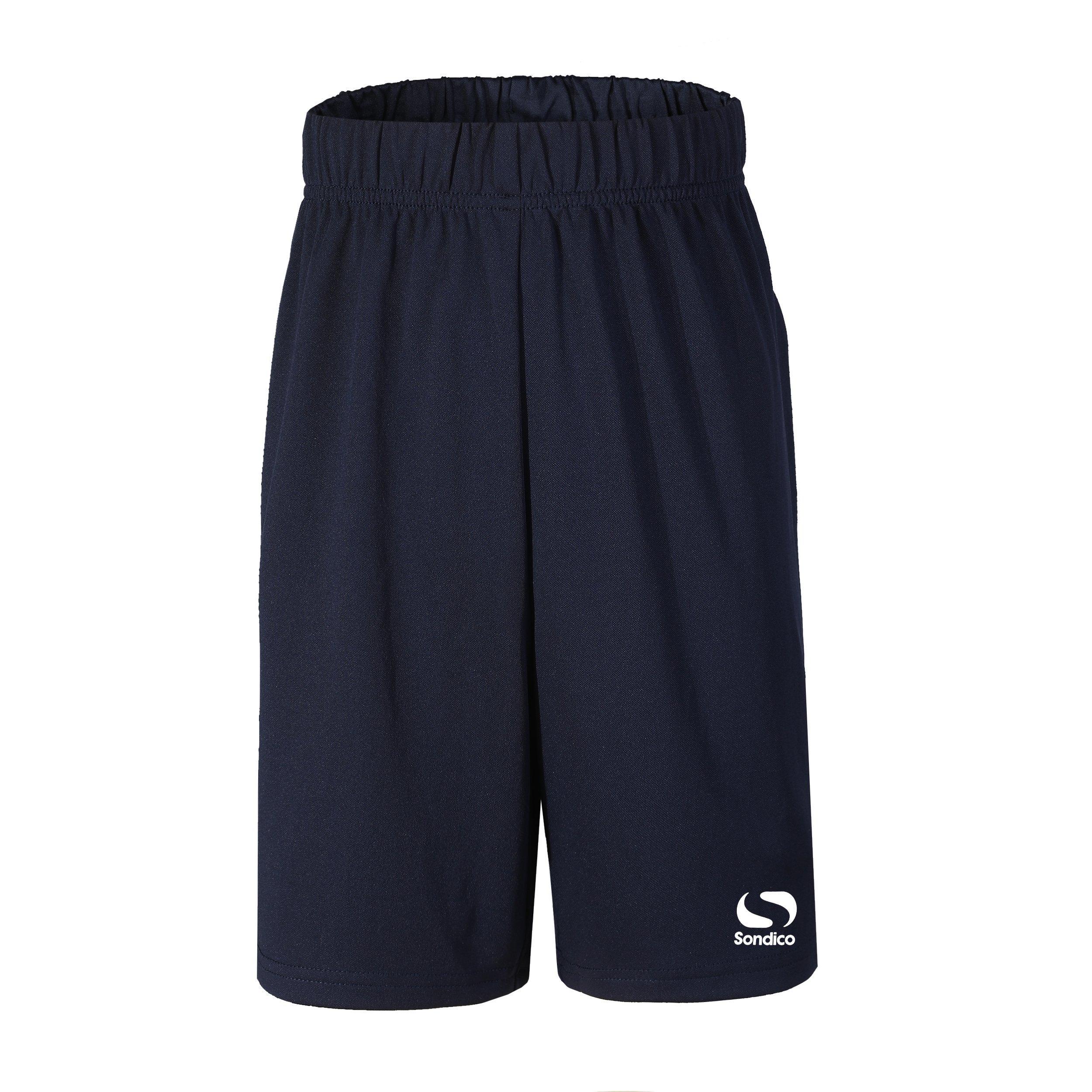 Sondico Boys Core Football Shorts Junior - Navy - 13 (XLB)