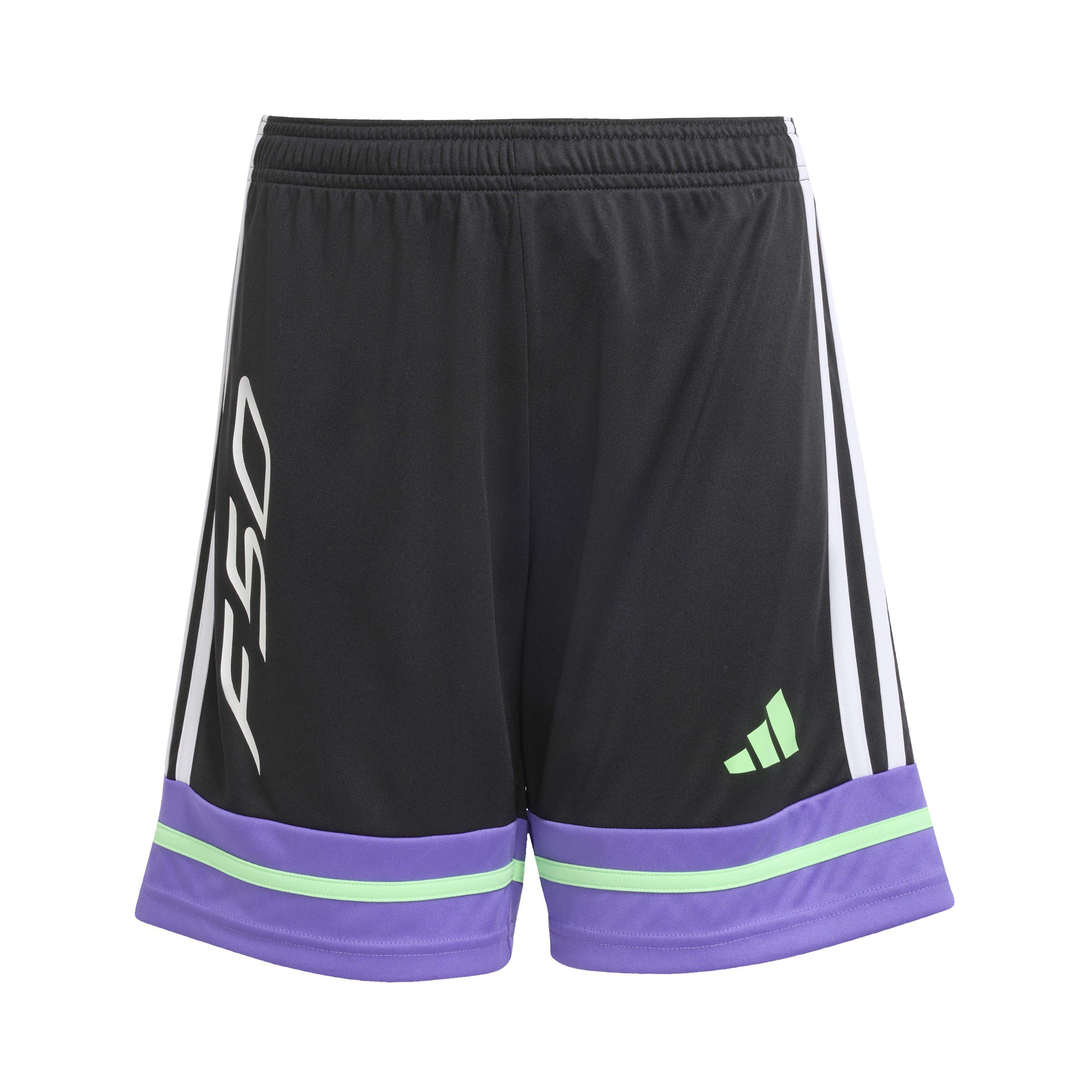 Black/Purple - adidas - F50 Training Shorts Juniors - 1